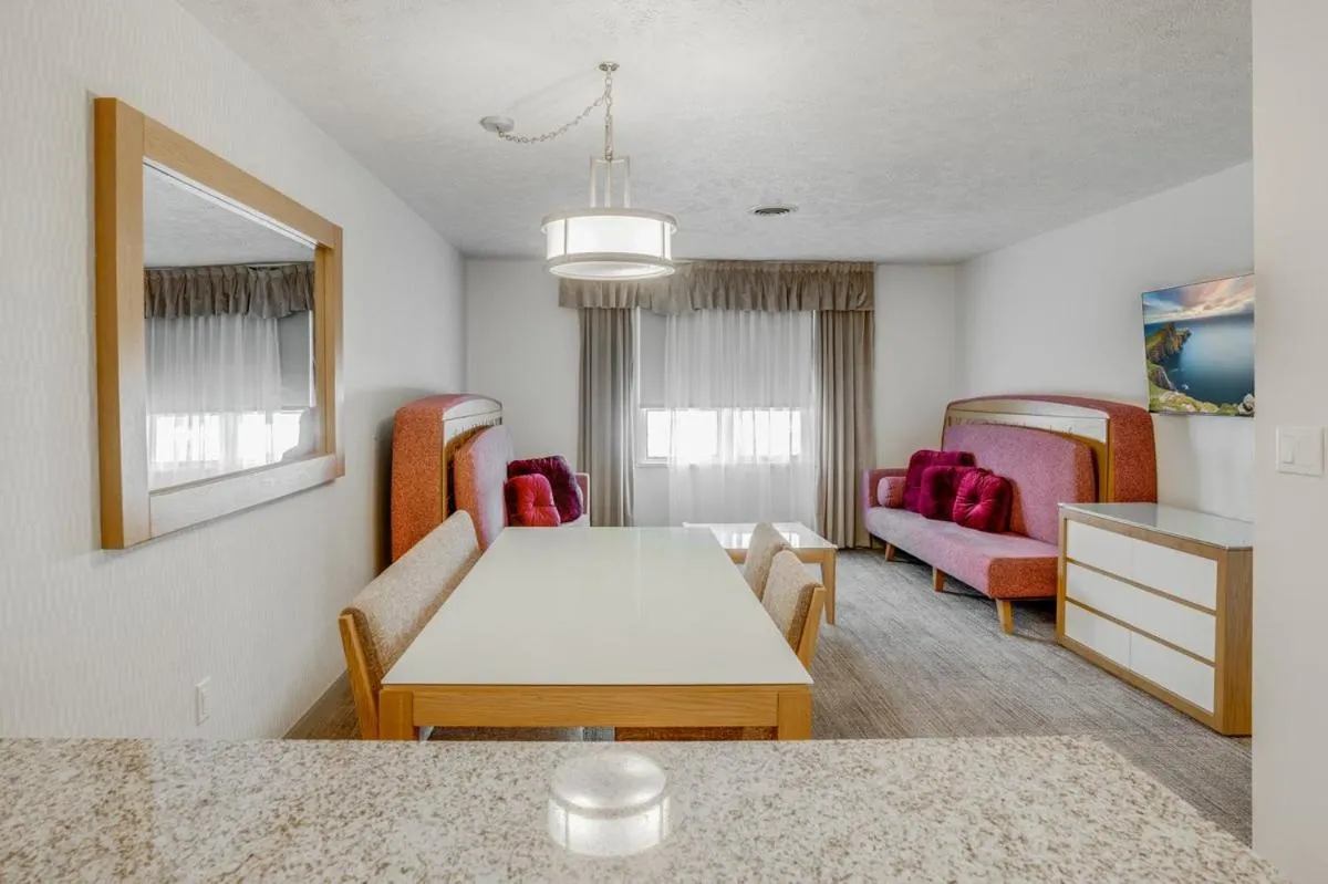 Bed in Split Rock Resort