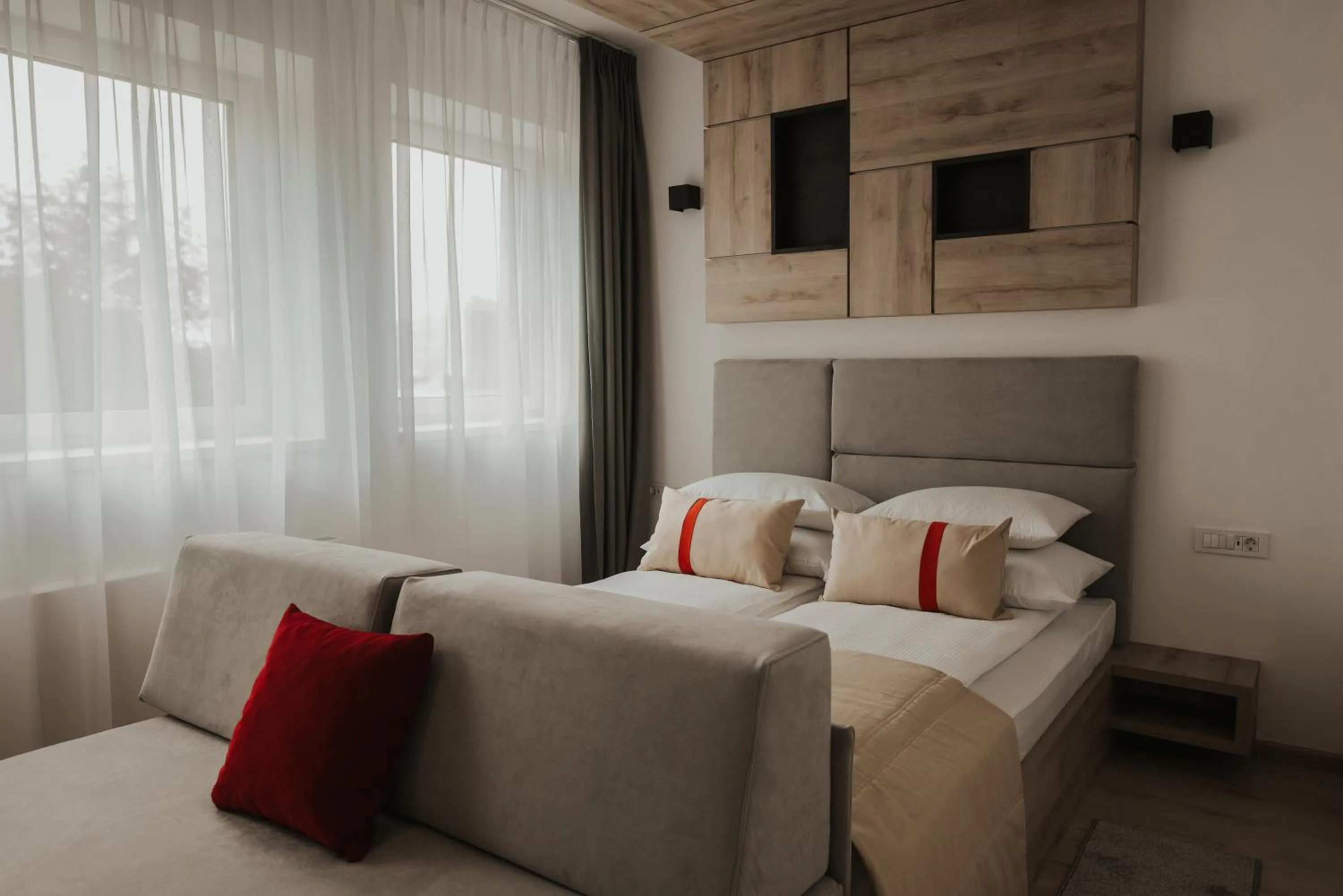 Bed in Aparthotel Centar Sarajevo