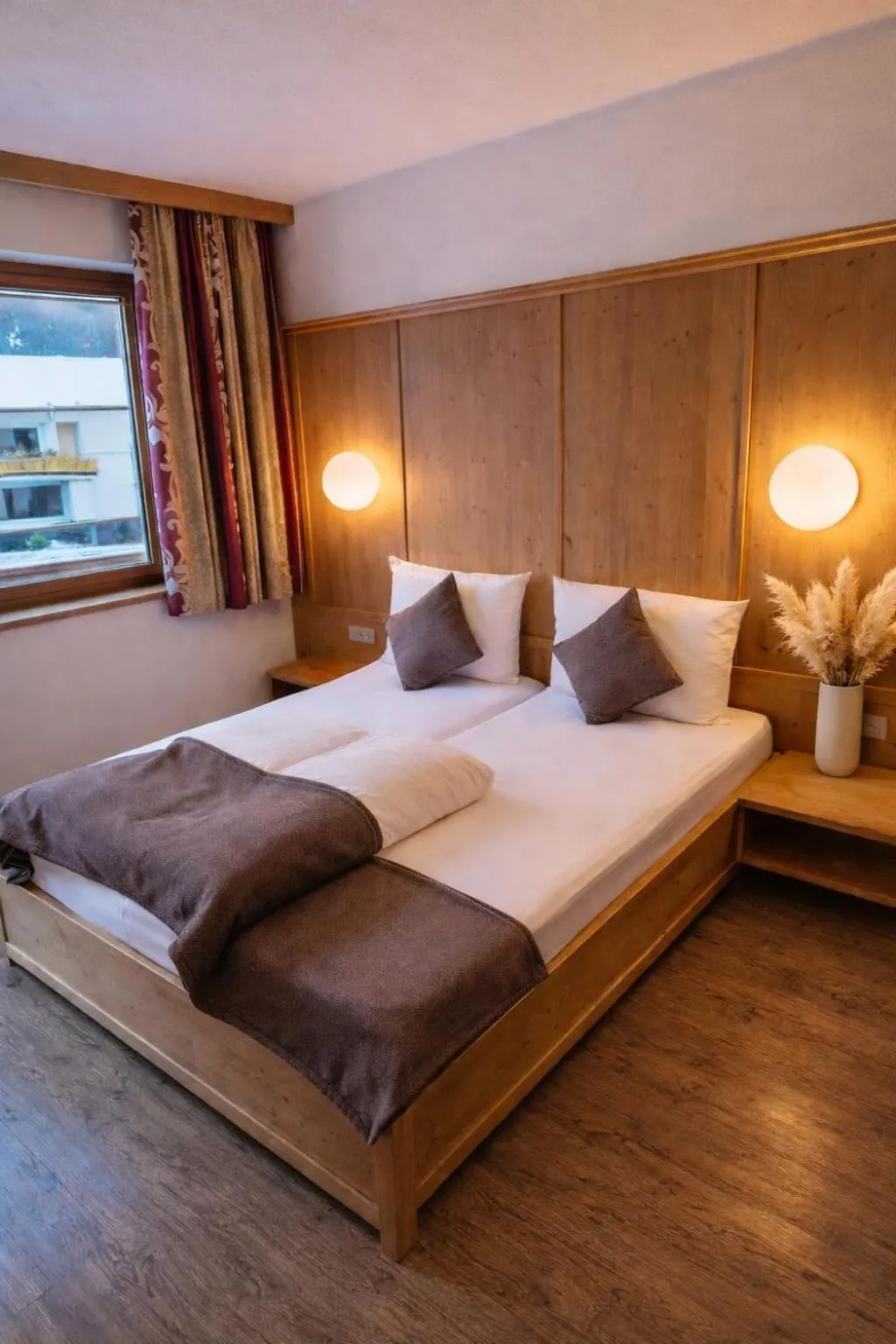Two-Bedroom Apartment with Balcony in Alpenchalet Vital