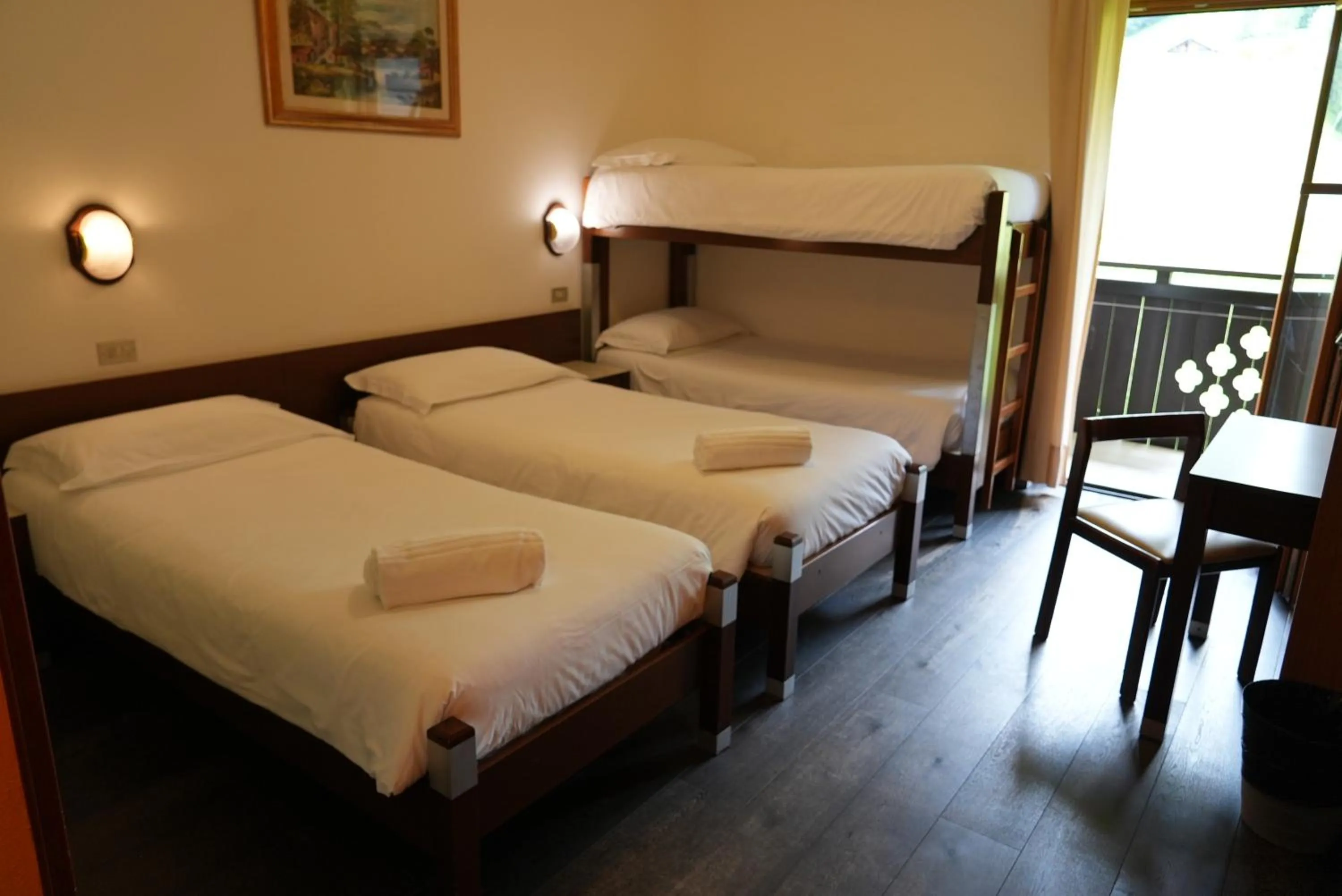 Bed in Hotel Davost