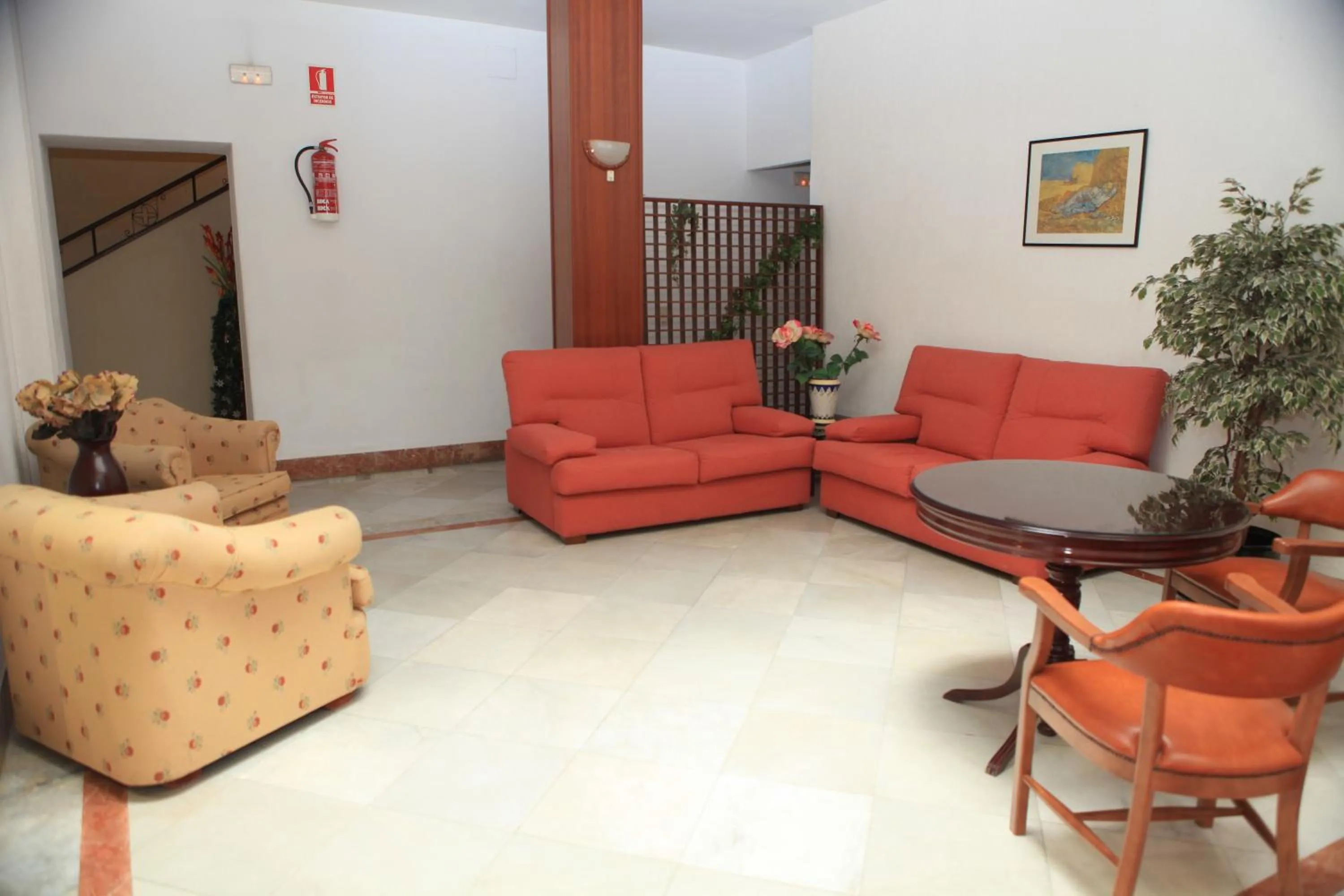 Lobby or reception in Hotel El Coloso
