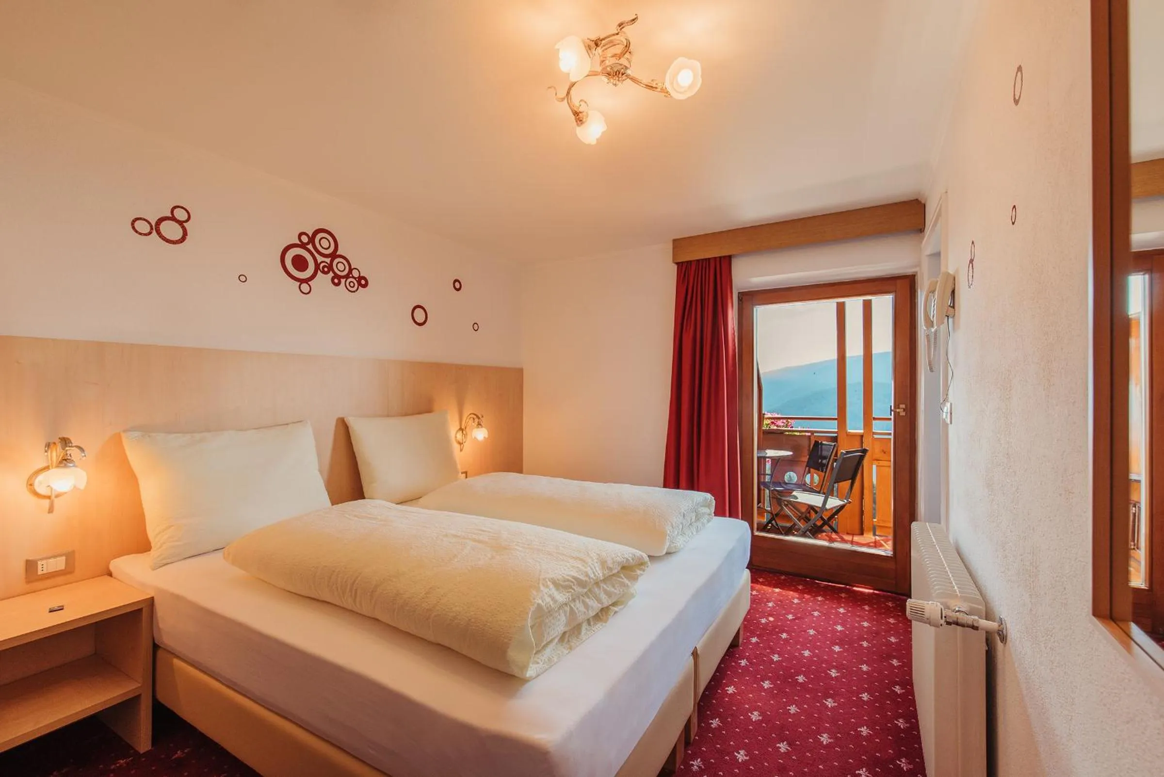 Bed in Pension Wiesenrain