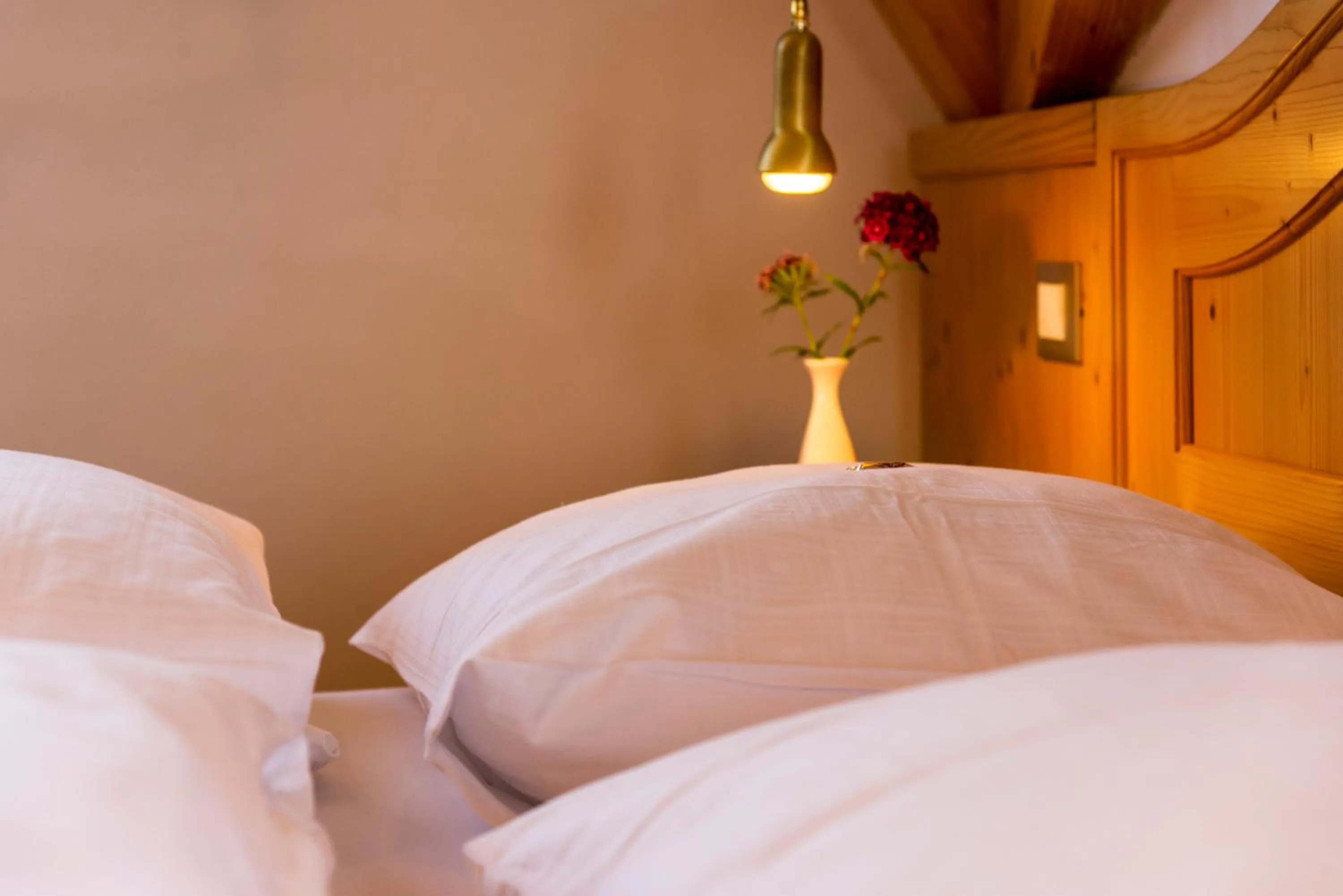 Bed in Pension Wiesenrain