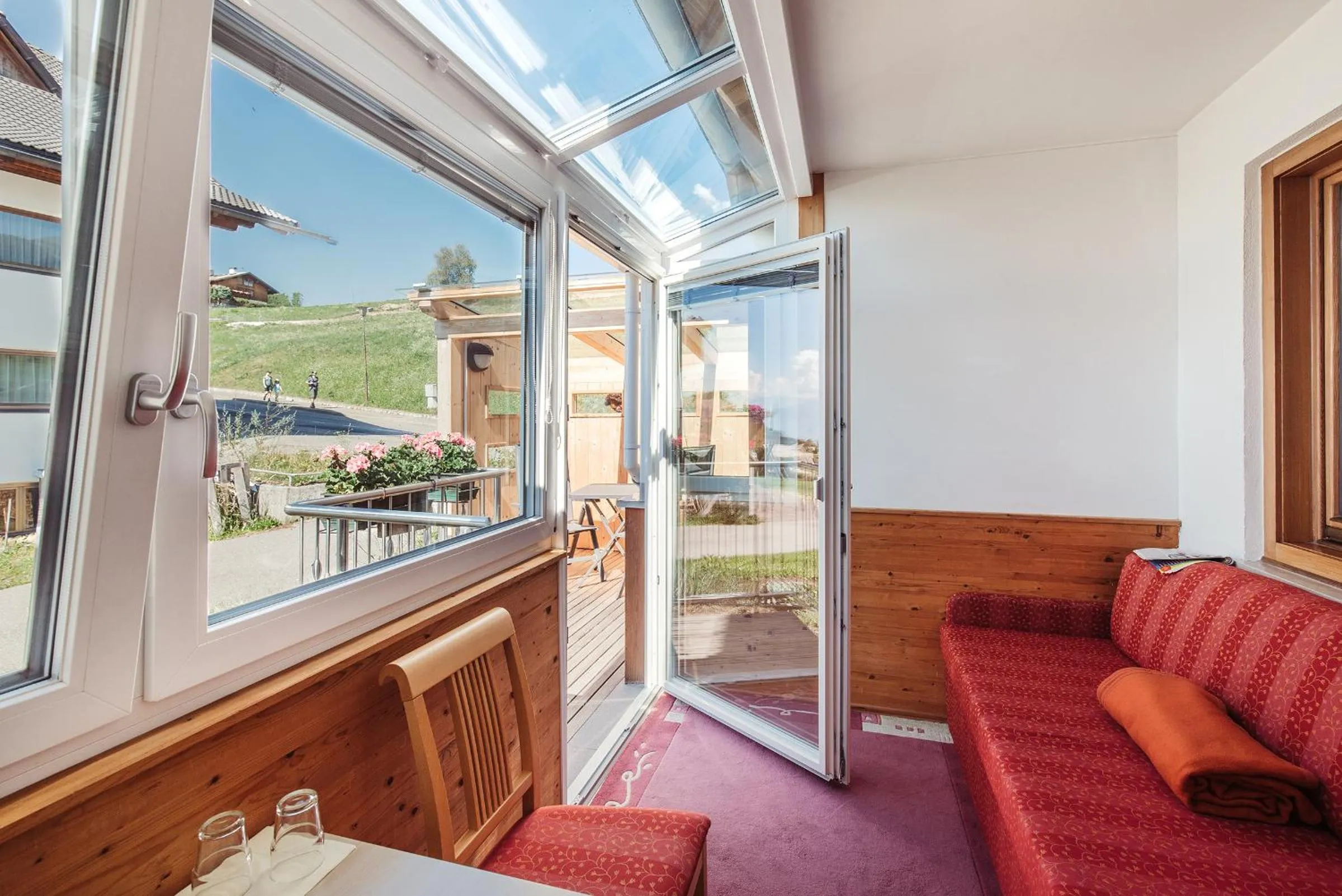 Balcony/Terrace in Pension Wiesenrain