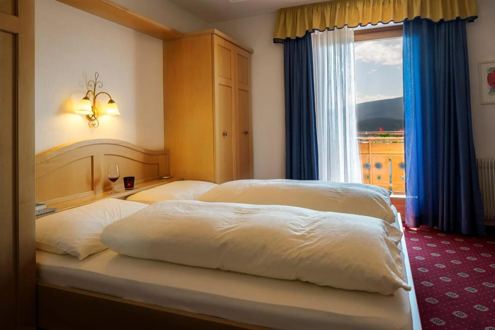 Bed in Pension Wiesenrain