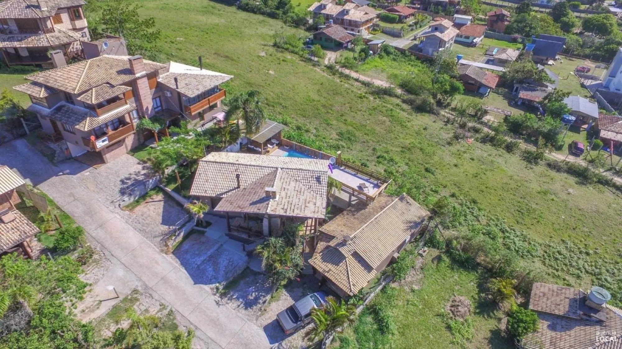 Bird's eye view in Pousada Bangalôs do Rosa