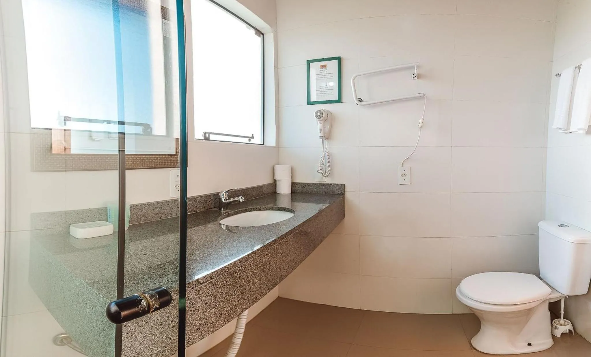 Bathroom in Pousada Bangalôs do Rosa