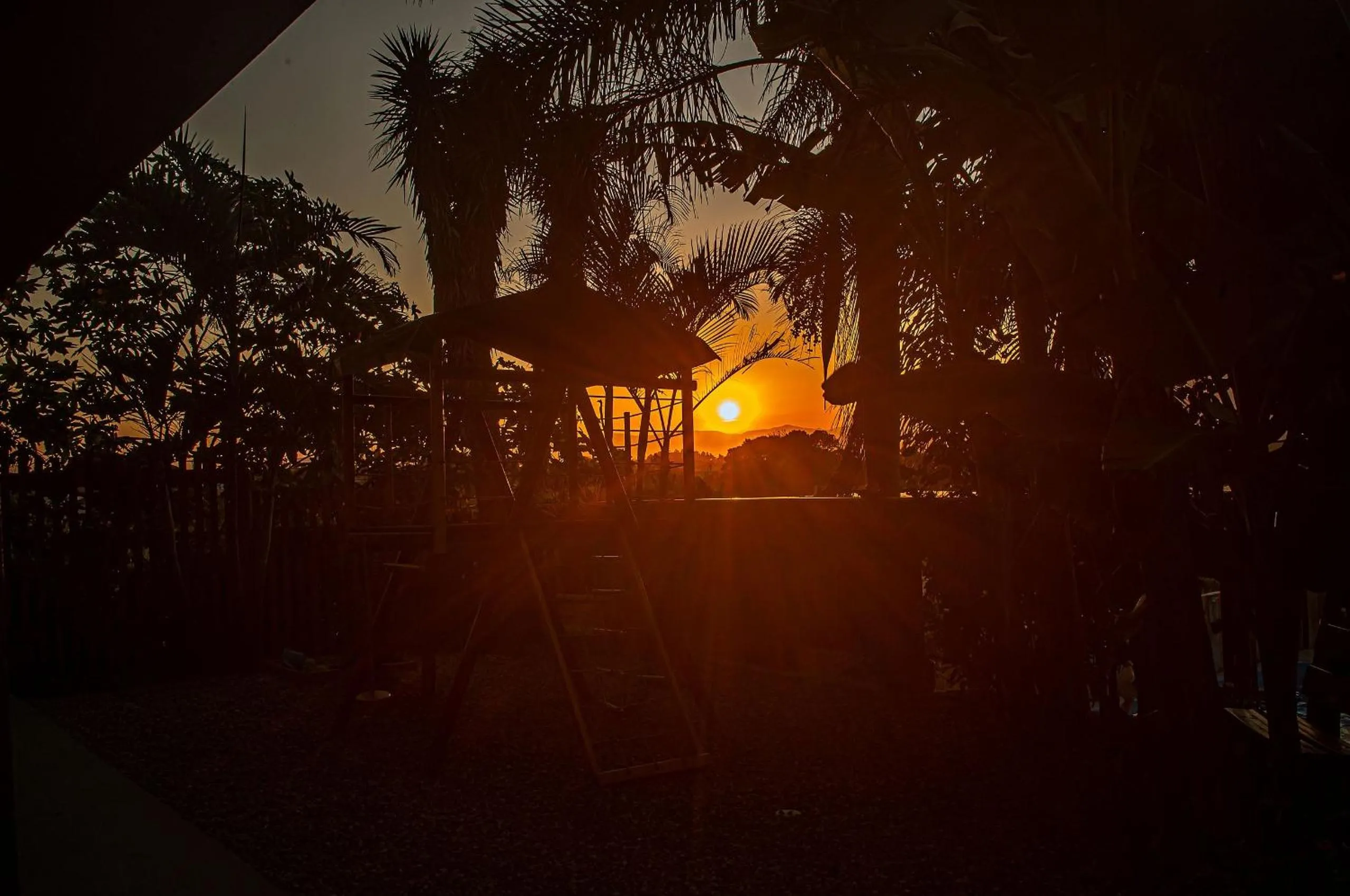Sunset in Pousada Bangalôs do Rosa