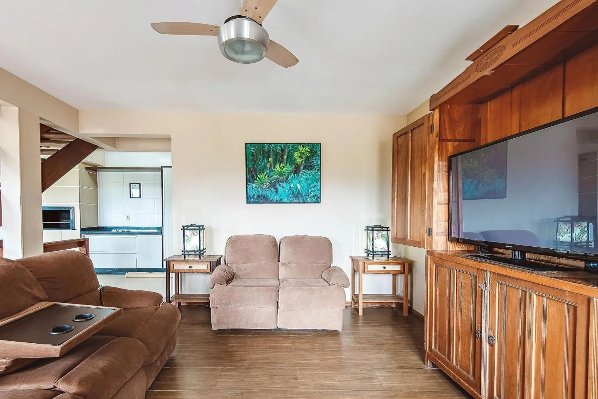 Living room in Pousada Bangalôs do Rosa