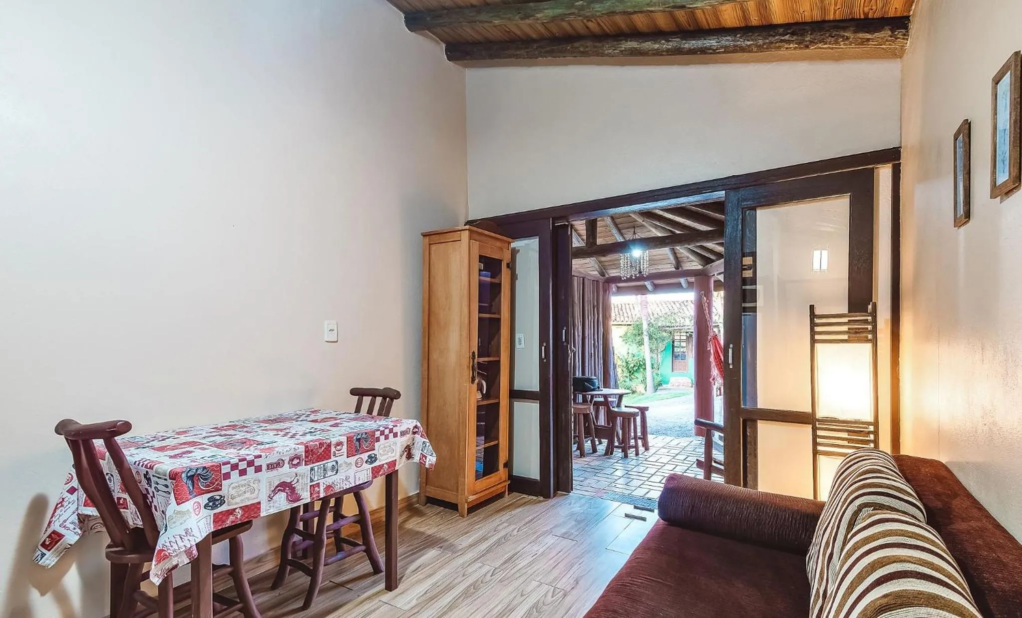 Living room in Pousada Bangalôs do Rosa