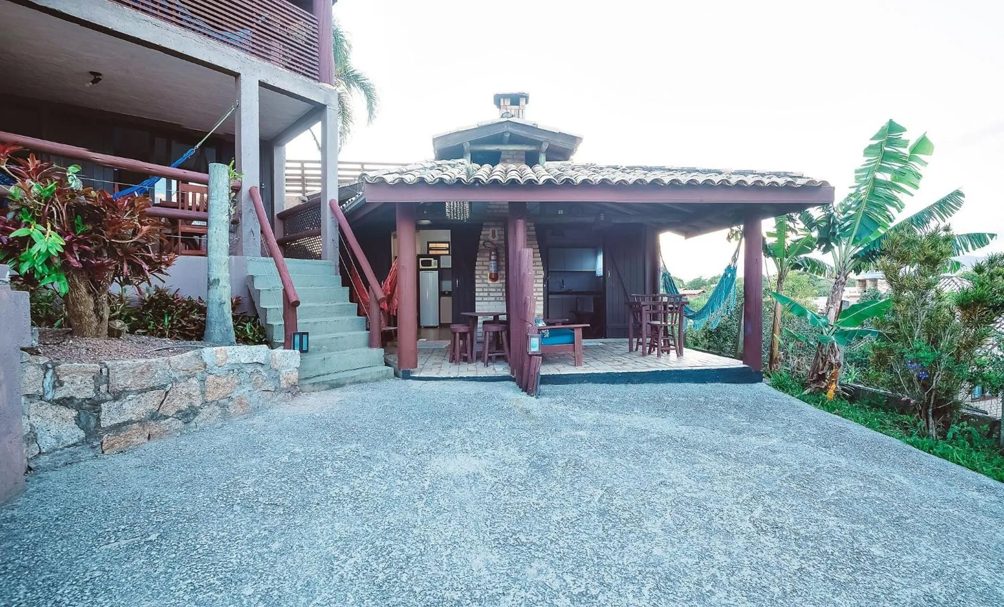 Facade/entrance in Pousada Bangalôs do Rosa