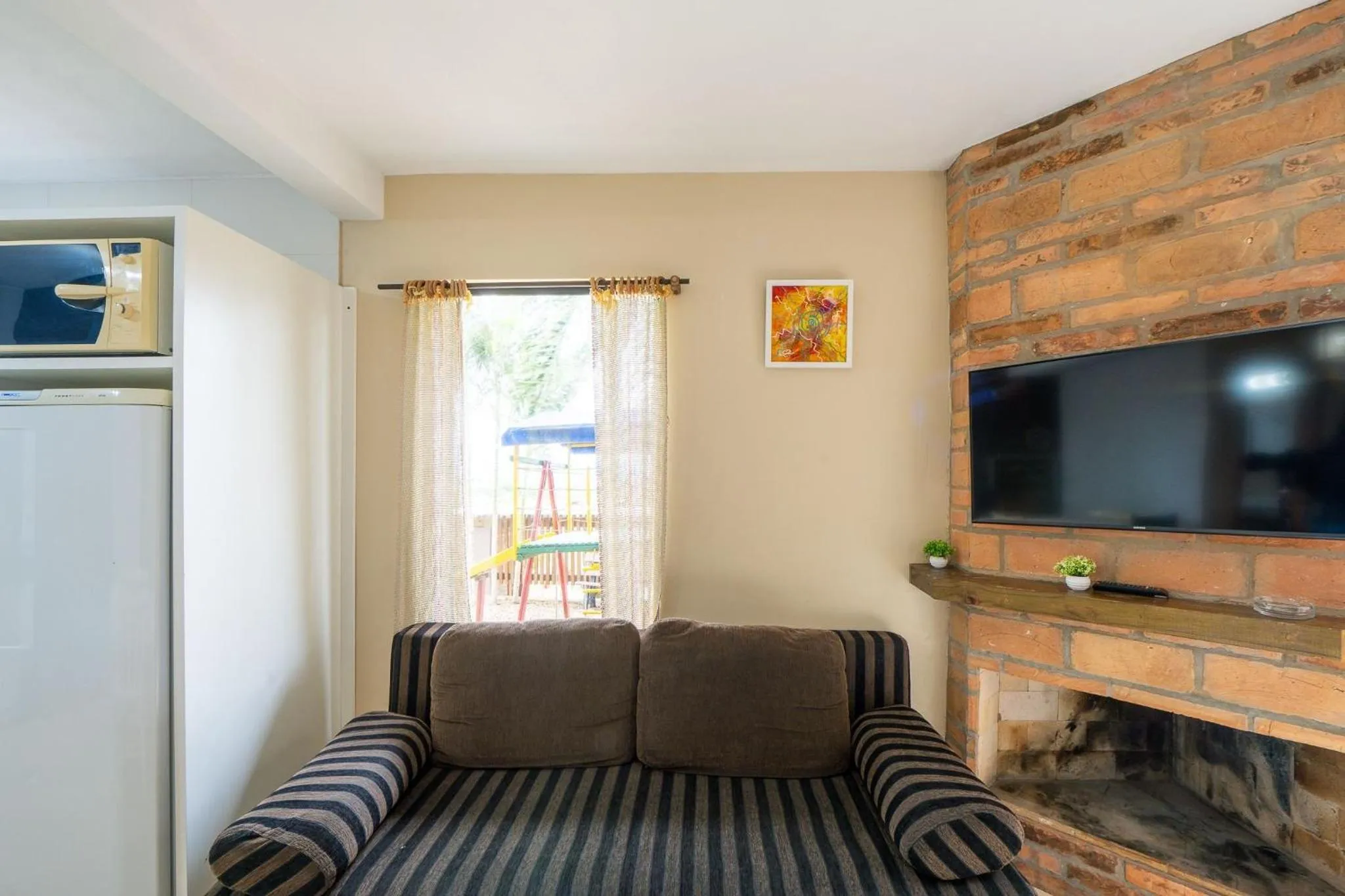 Living room in Pousada Bangalôs do Rosa
