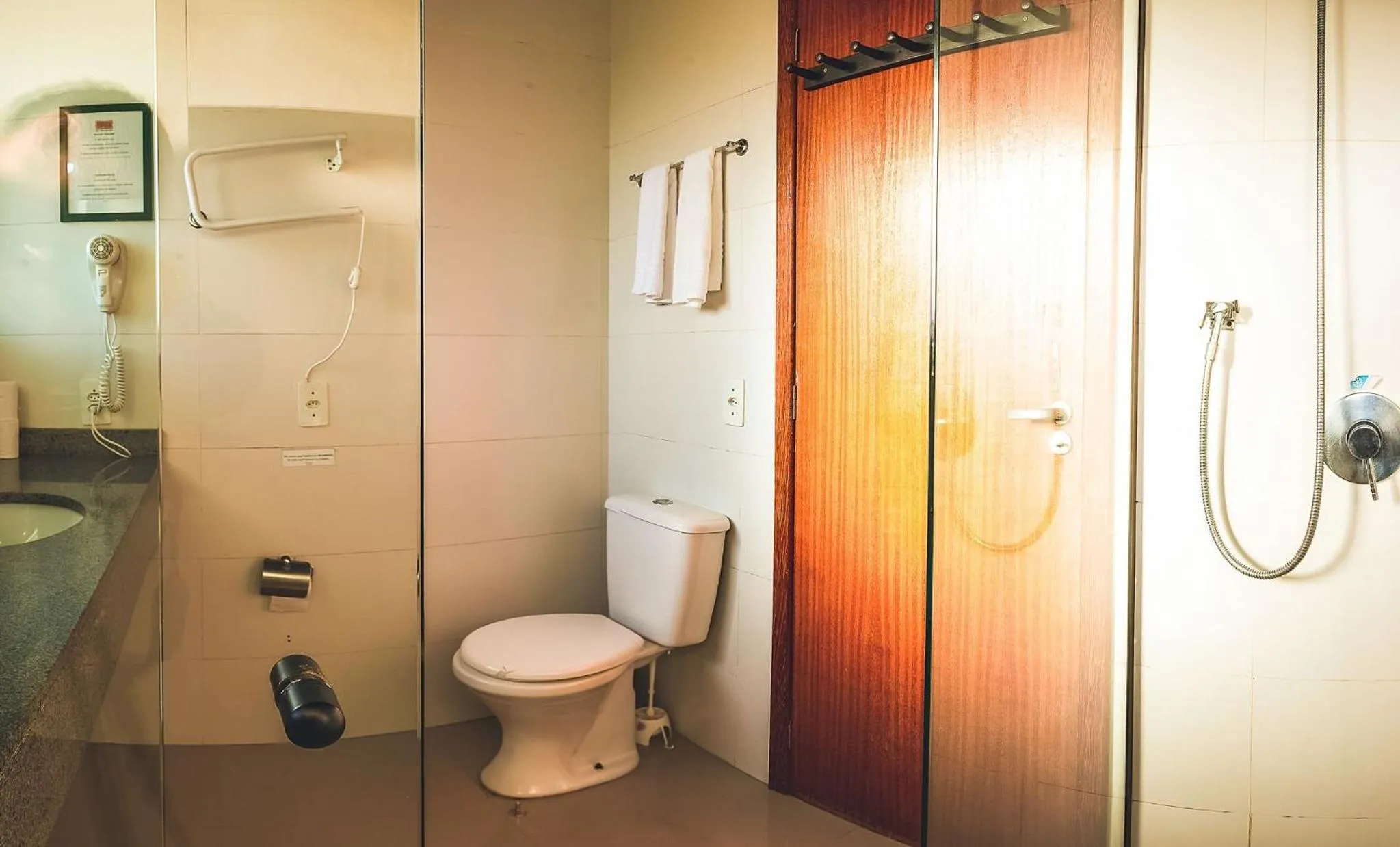 Bathroom in Pousada Bangalôs do Rosa