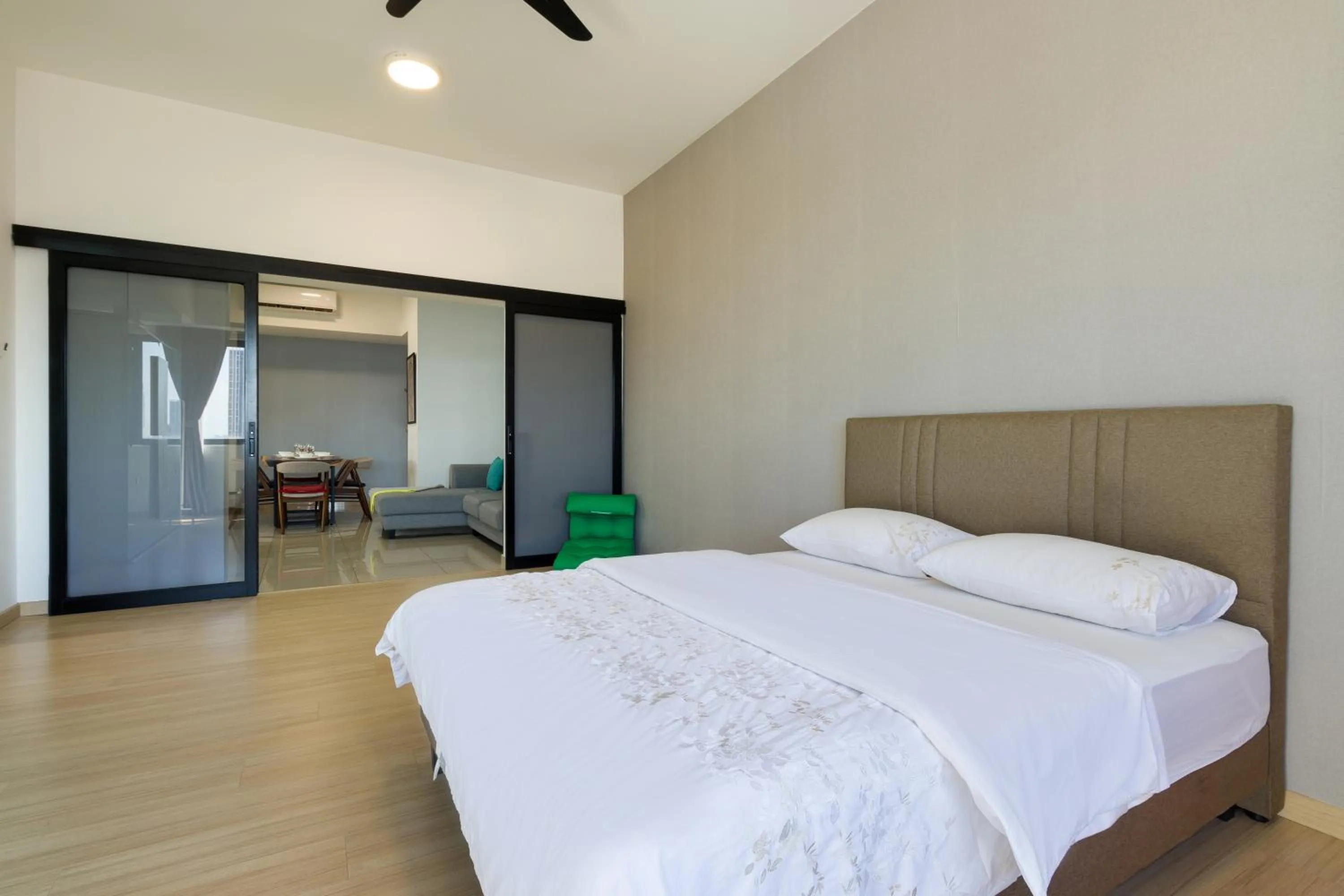 Bedroom, Bed in Encorp Strand Residences by Airhost