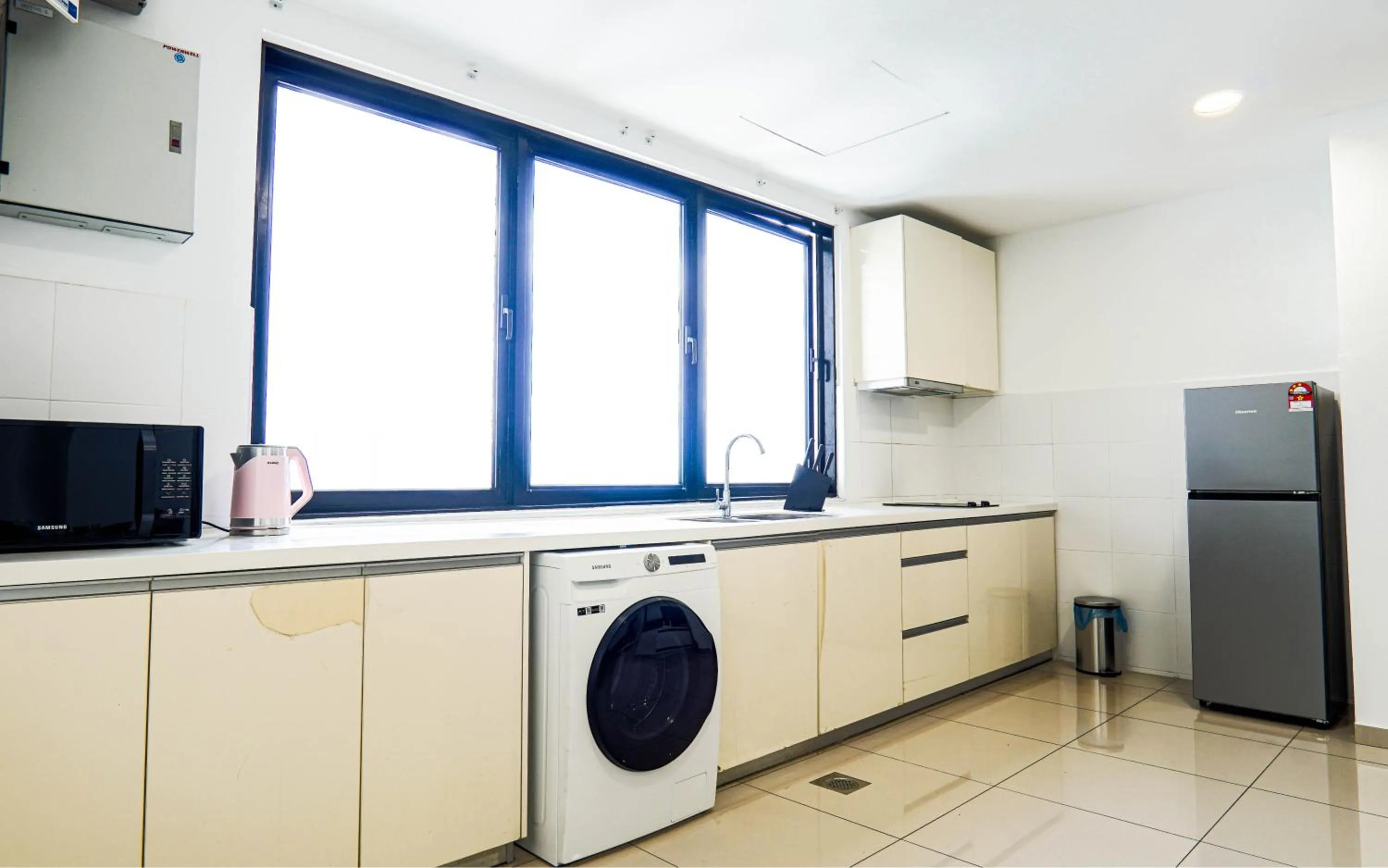 Kitchen or kitchenette in Encorp Strand Residences by Airhost