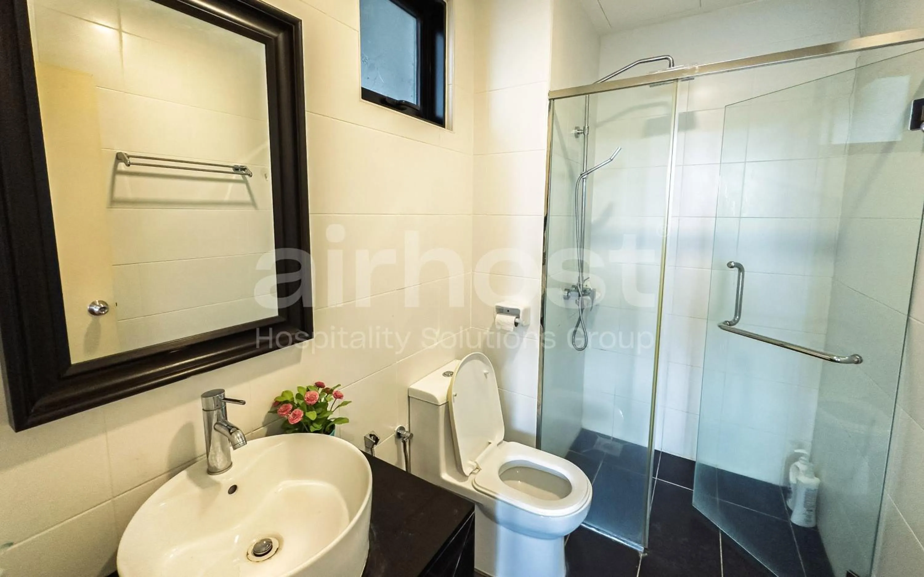 Shower in Encorp Strand Residences by Airhost