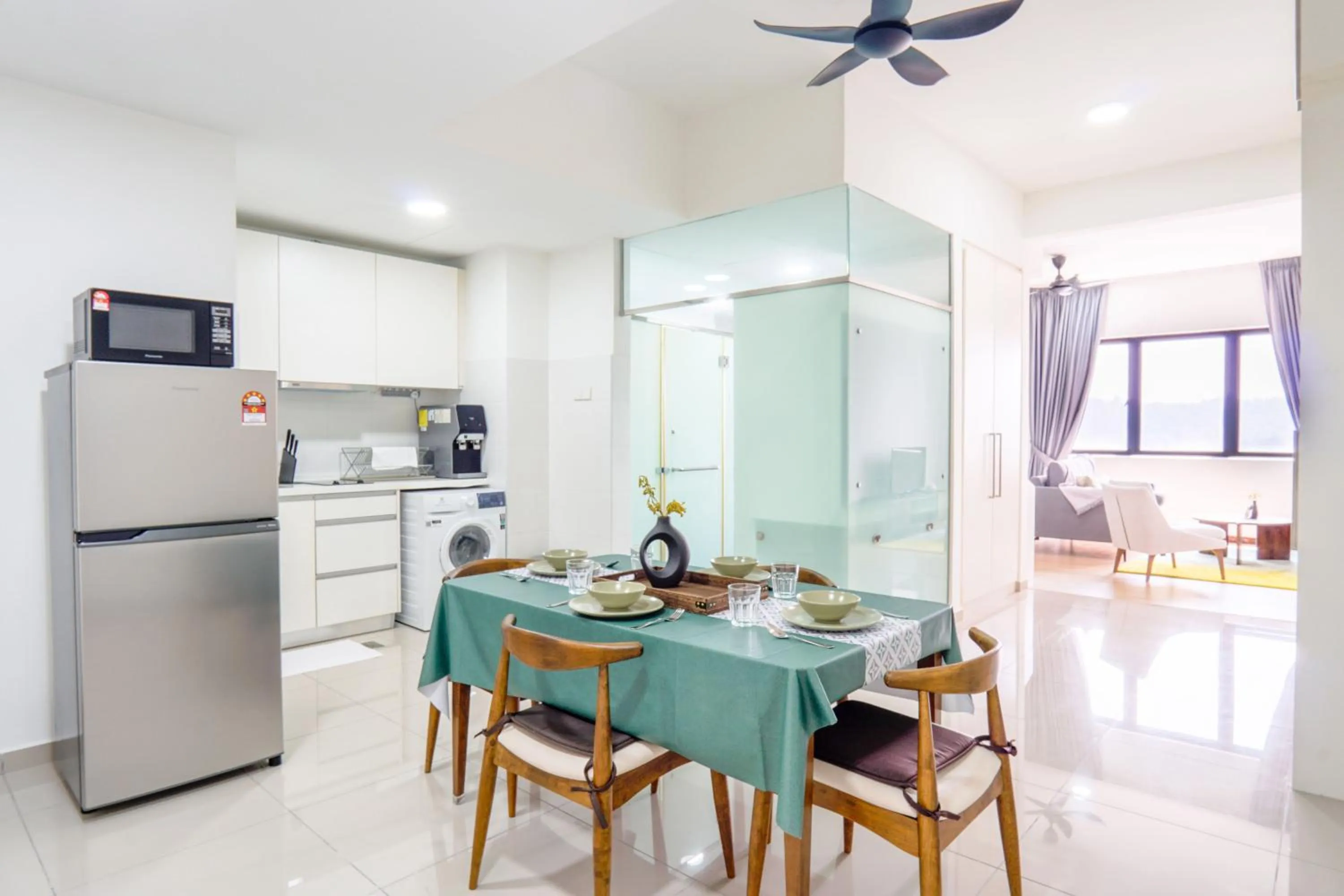 Kitchen or kitchenette in Encorp Strand Residences by Airhost
