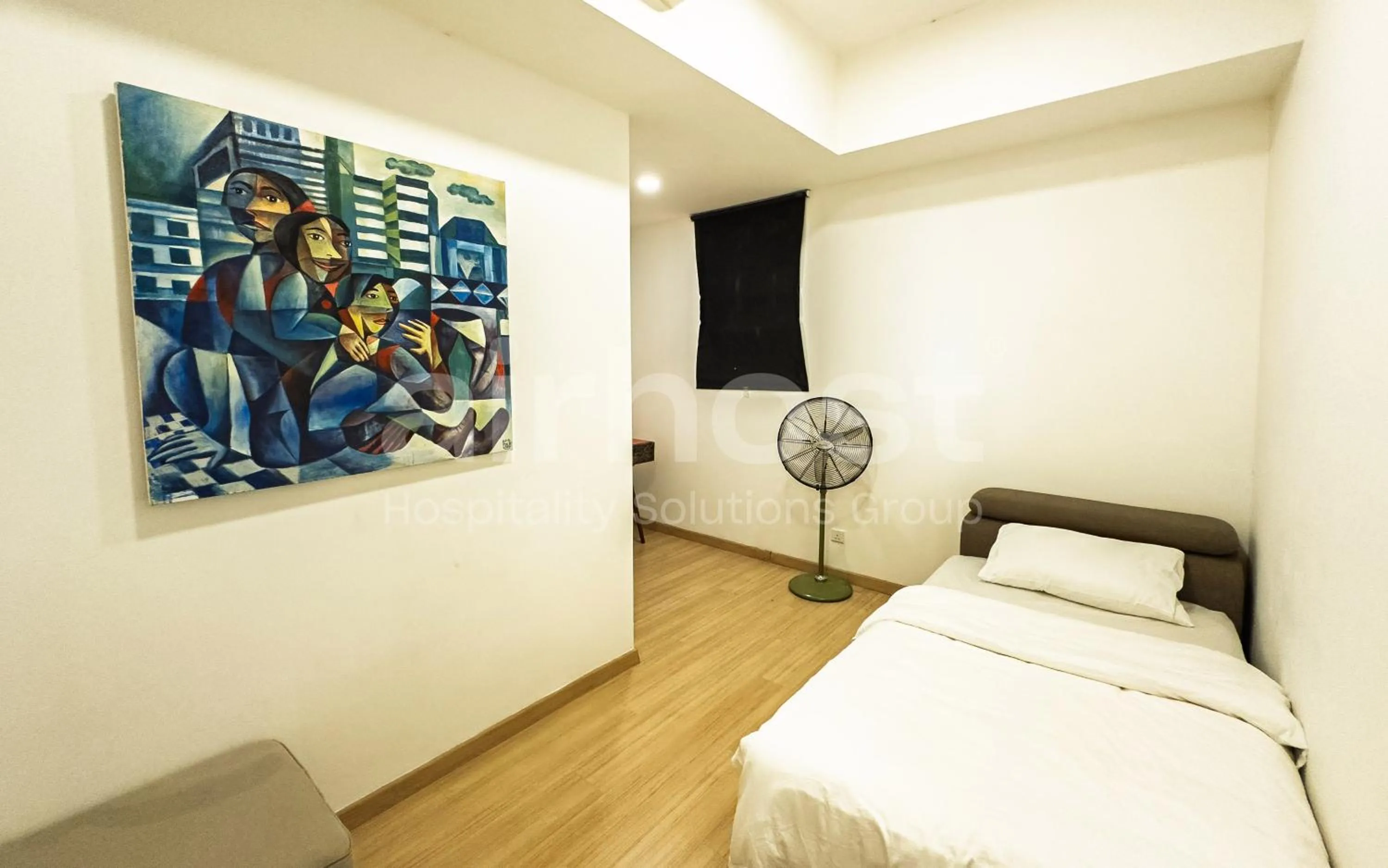 Photo of the whole room, Bed in Encorp Strand Residences by Airhost