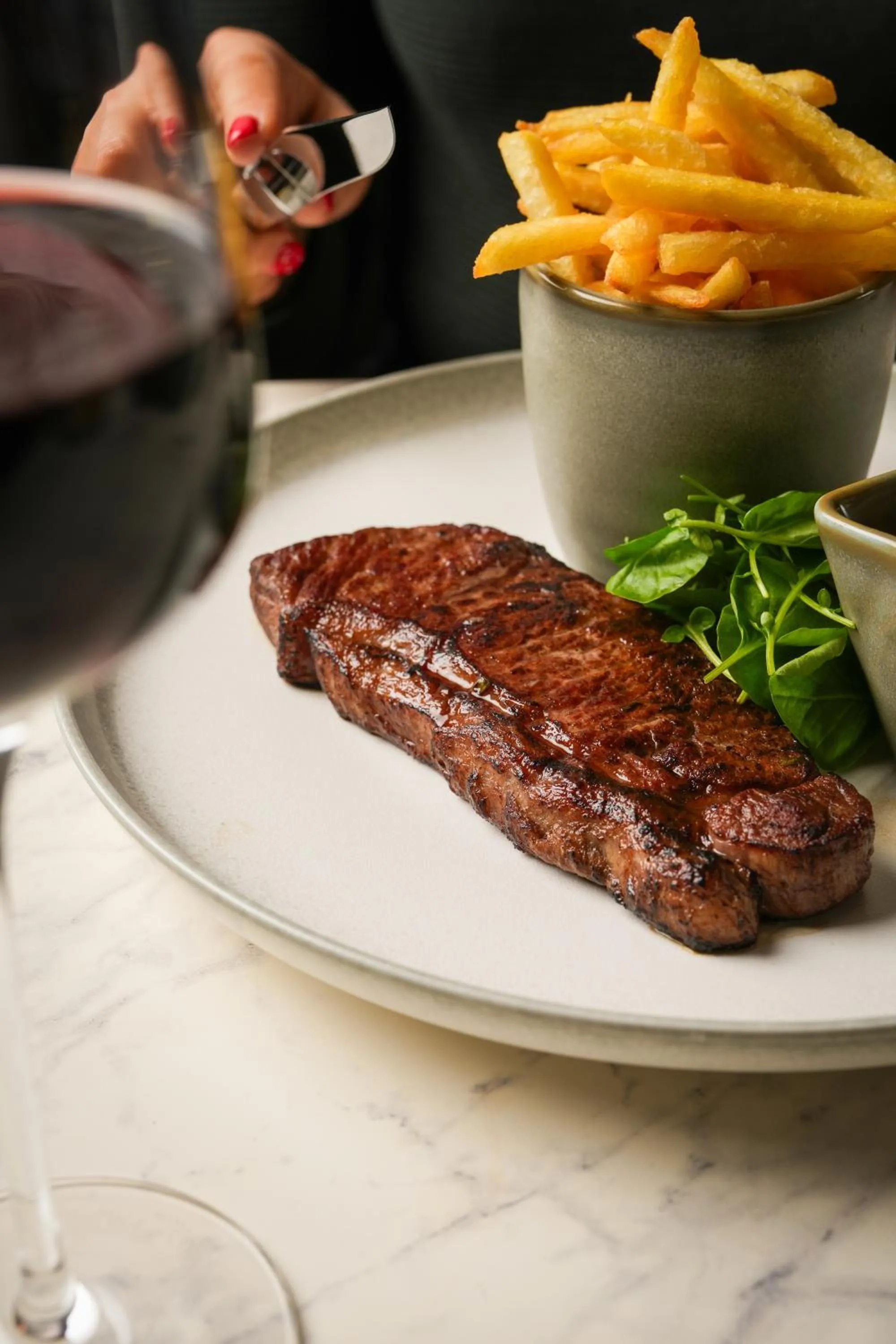 Food close-up in Apex Waterloo Place Hotel