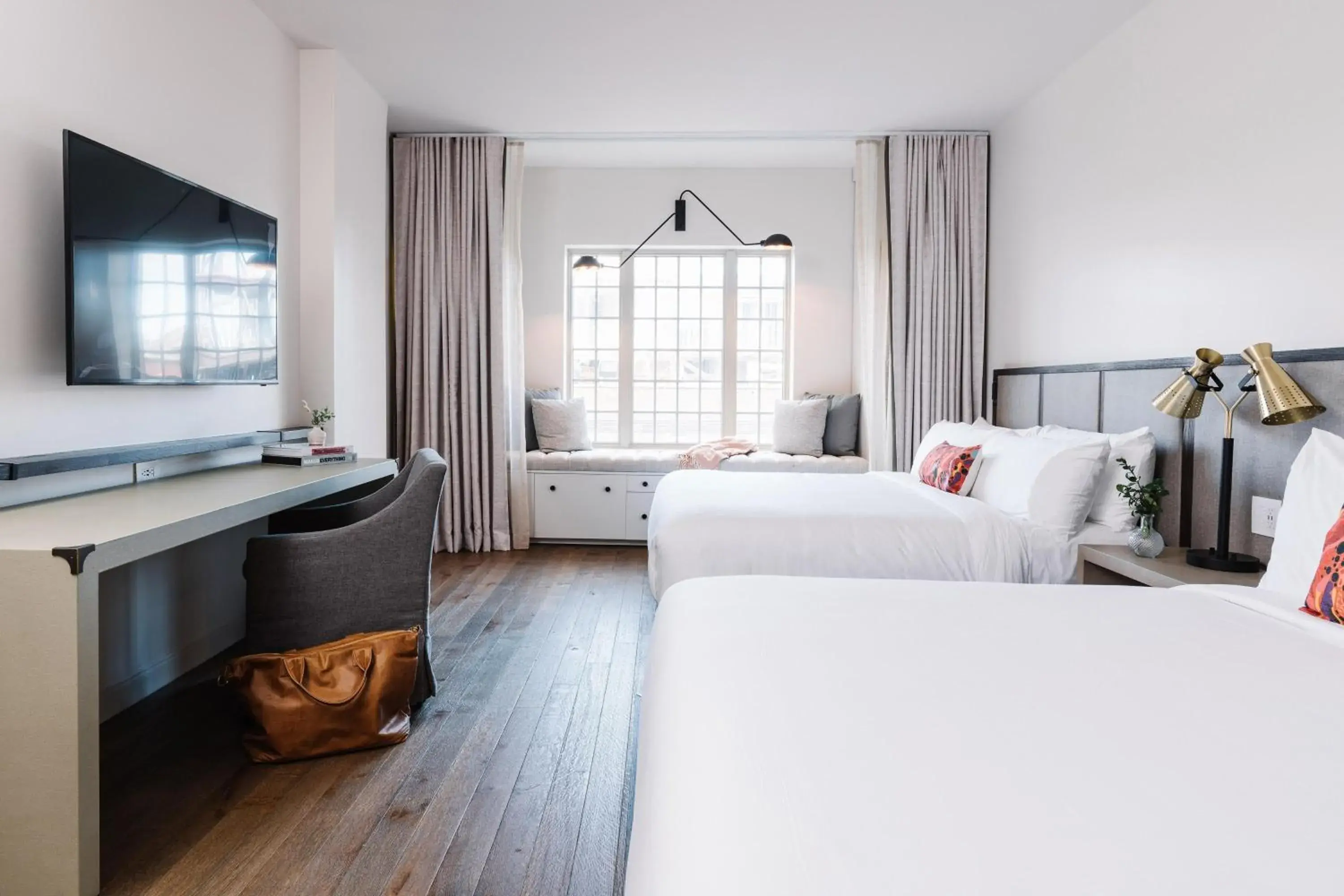 King Room with Two King Beds - City View in The Alida, Savannah, a Tribute Portfolio Hotel King Room with Two King Beds - City View in The Alida, Savannah, a Tribute Portfolio Hotel