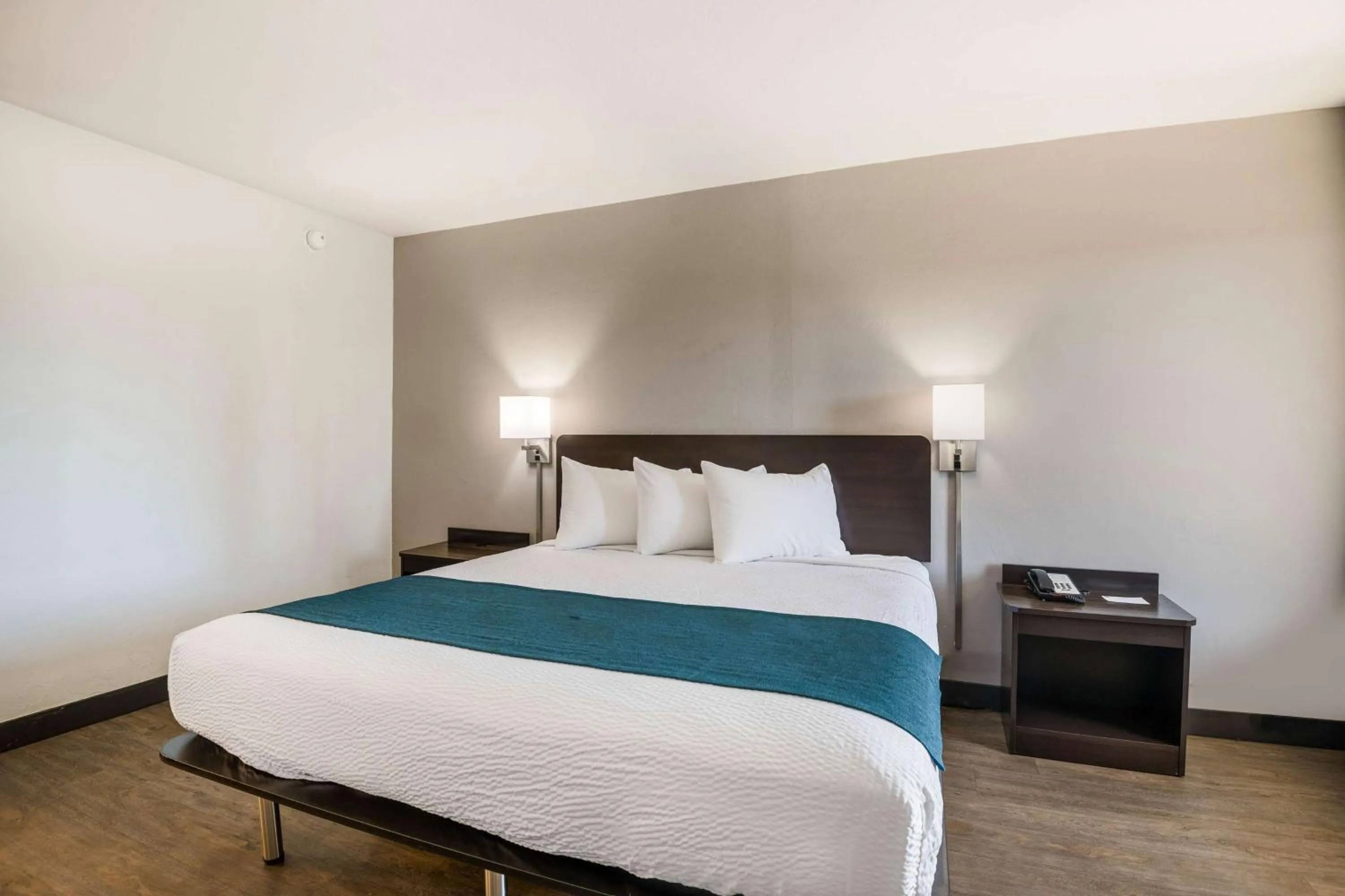 Bed in Motel 6-Tucson, AZ-Downtown