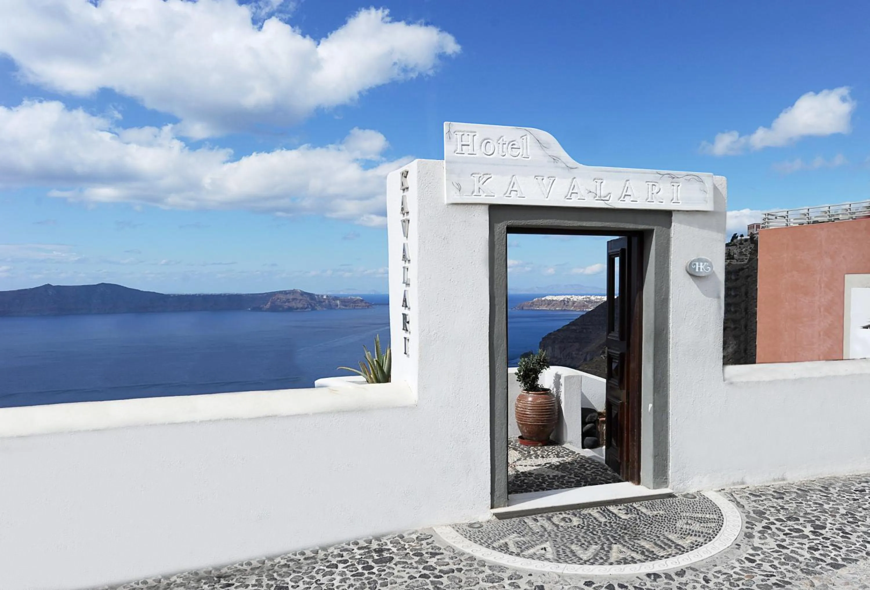 Decorative detail in Kavalari Hotel - Adults Only