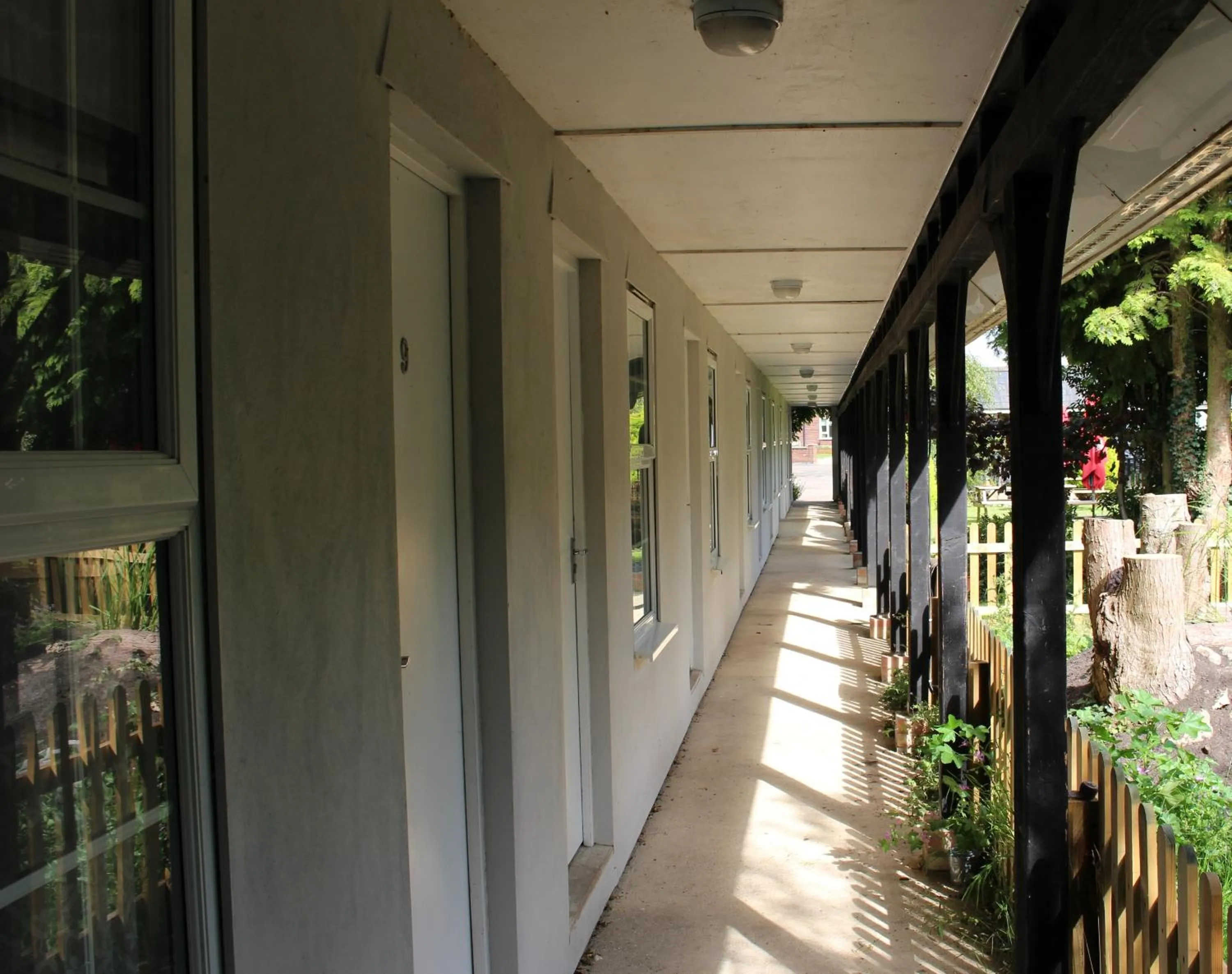 Facade/entrance in The Lord Byron Inn