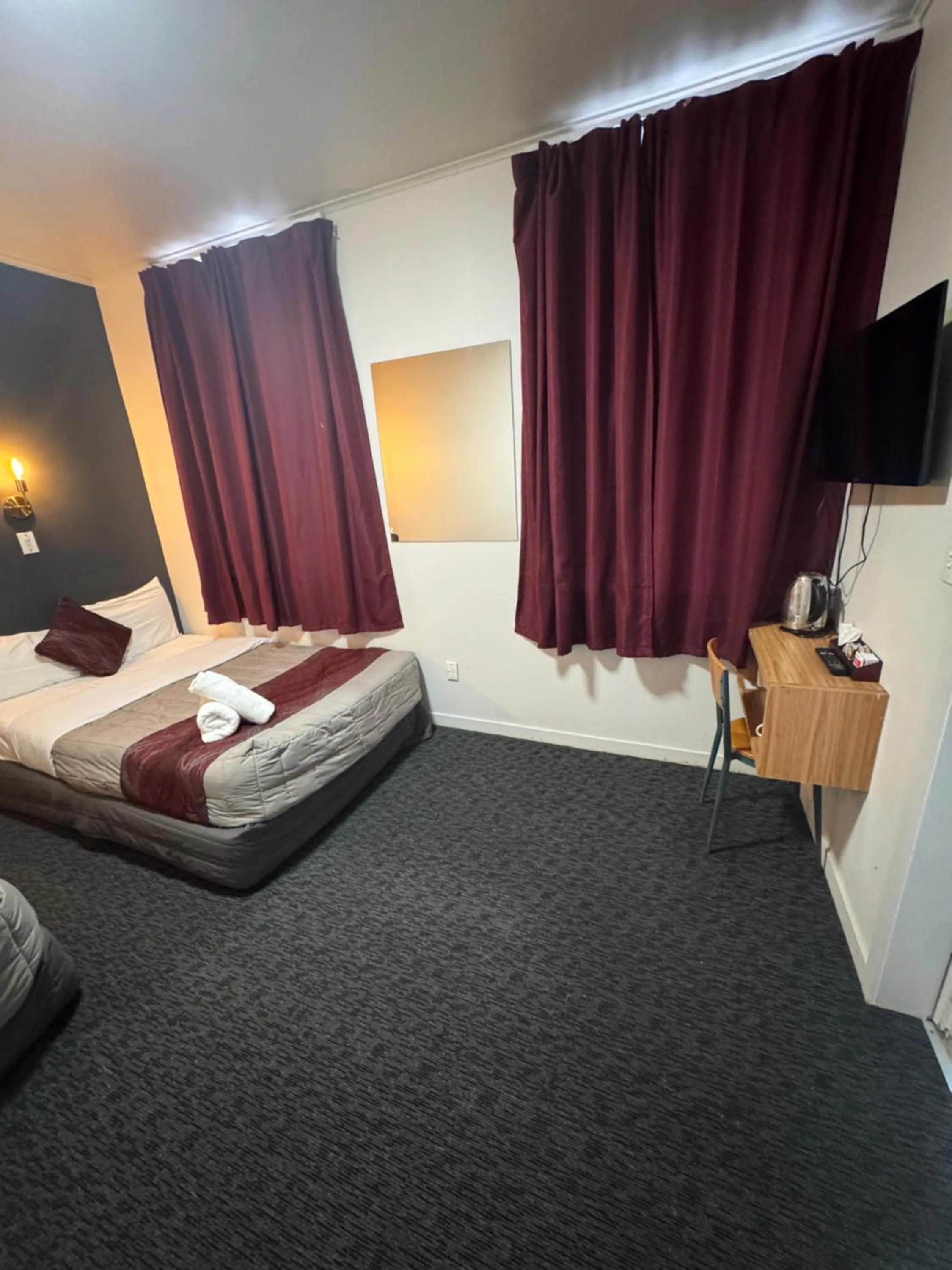 Bed in Halswell Lodge