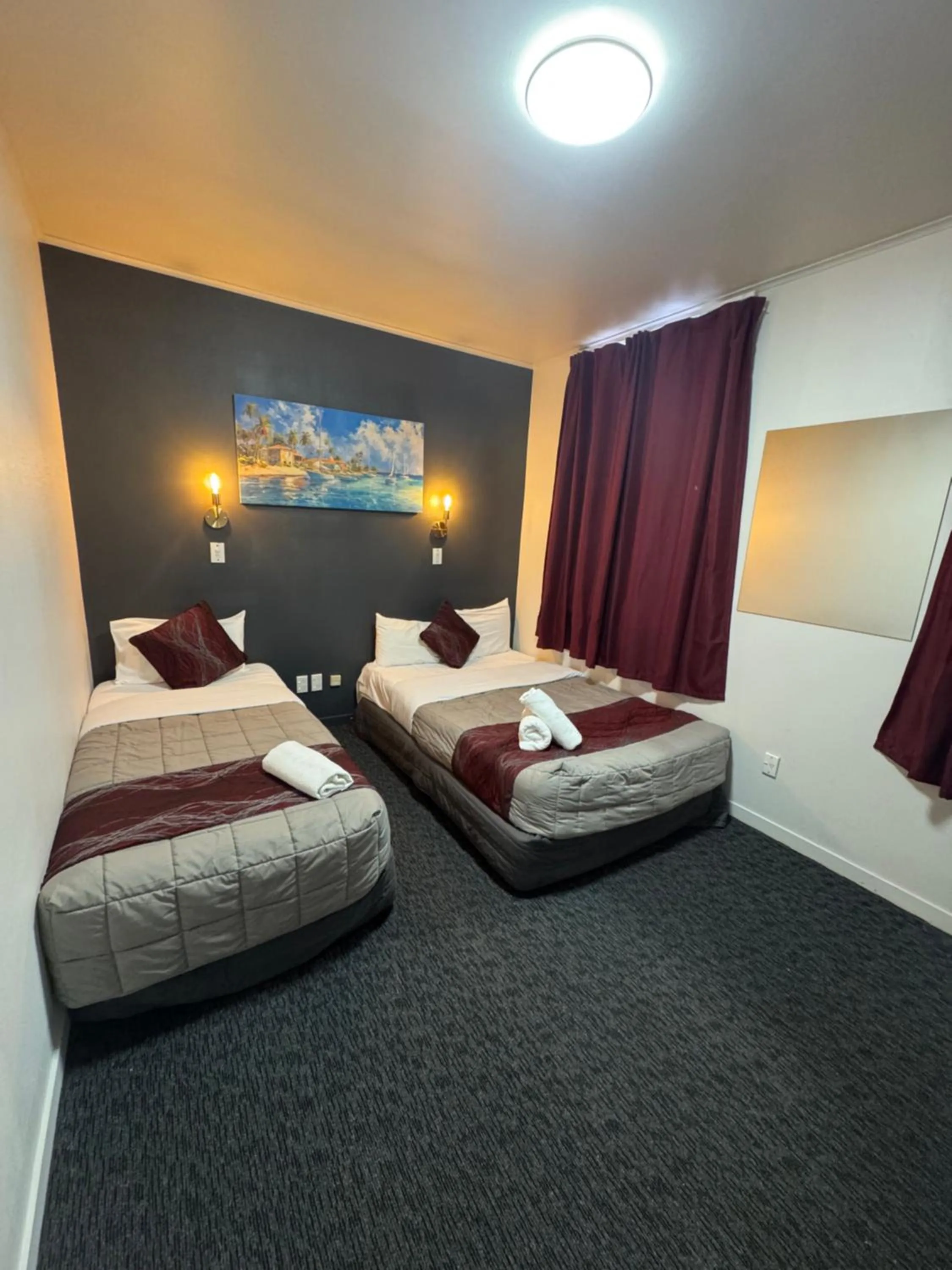 Bed in Halswell Lodge