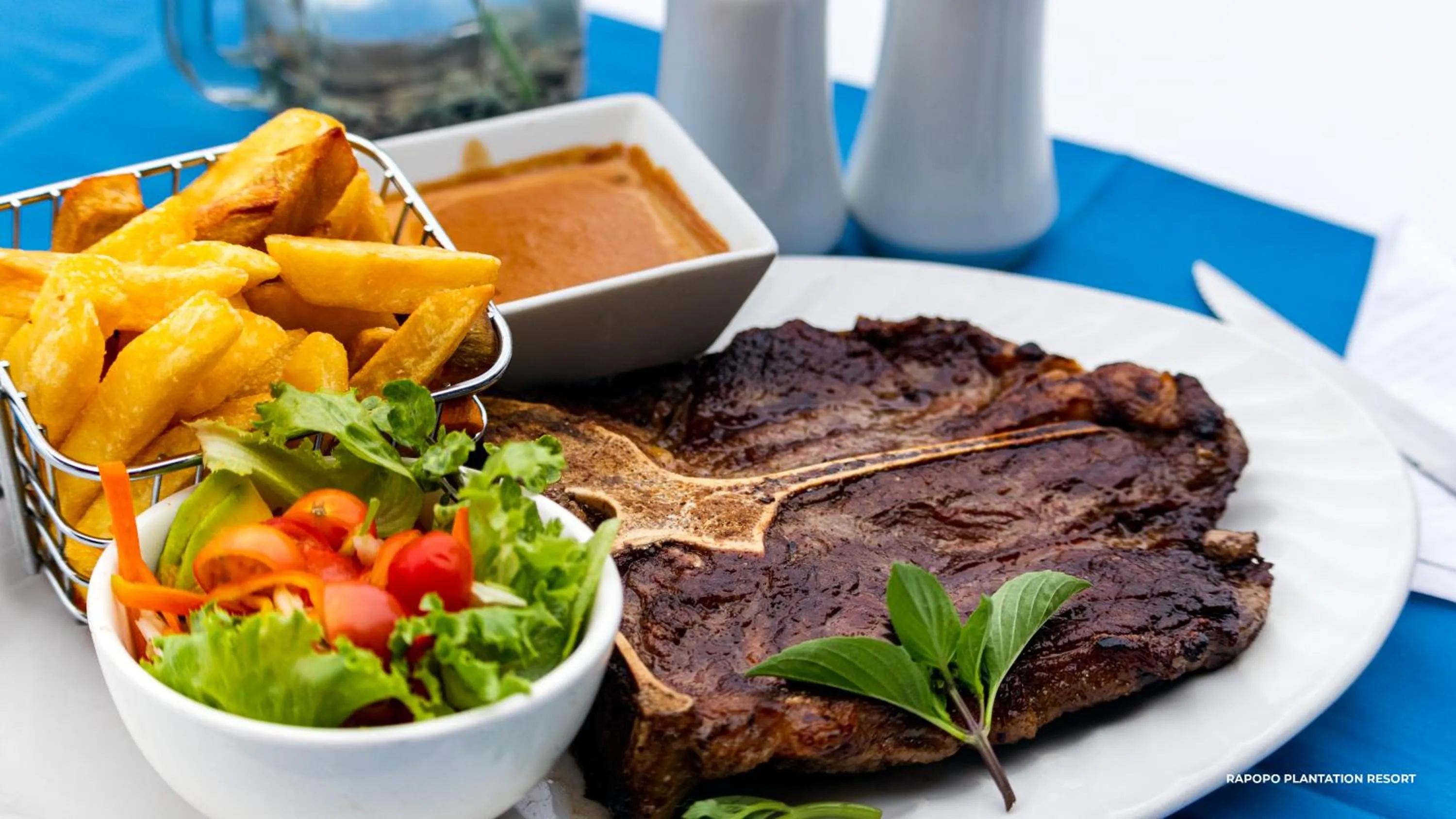 Food close-up in Rapopo Plantation Resort