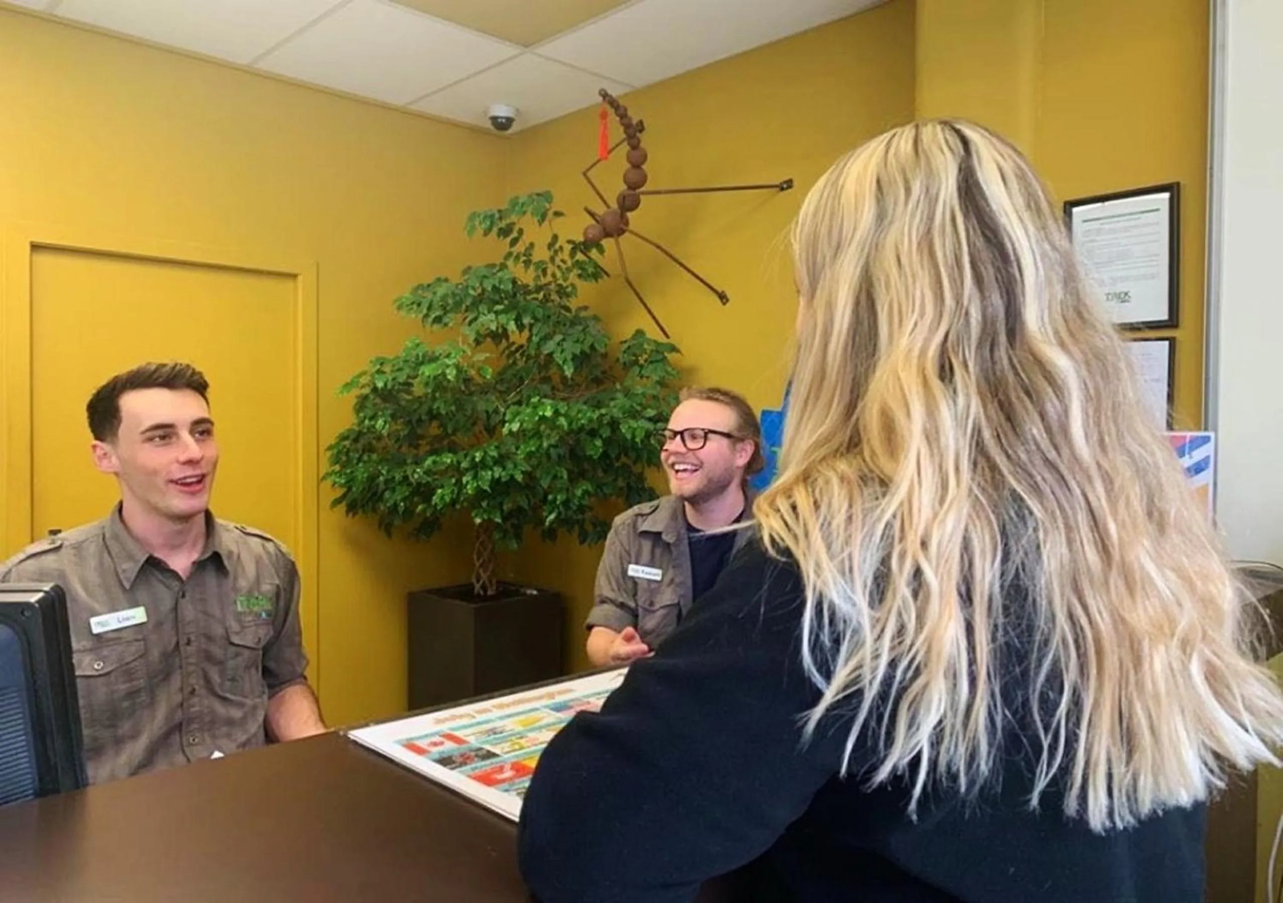 Staff in Trek Global Backpackers