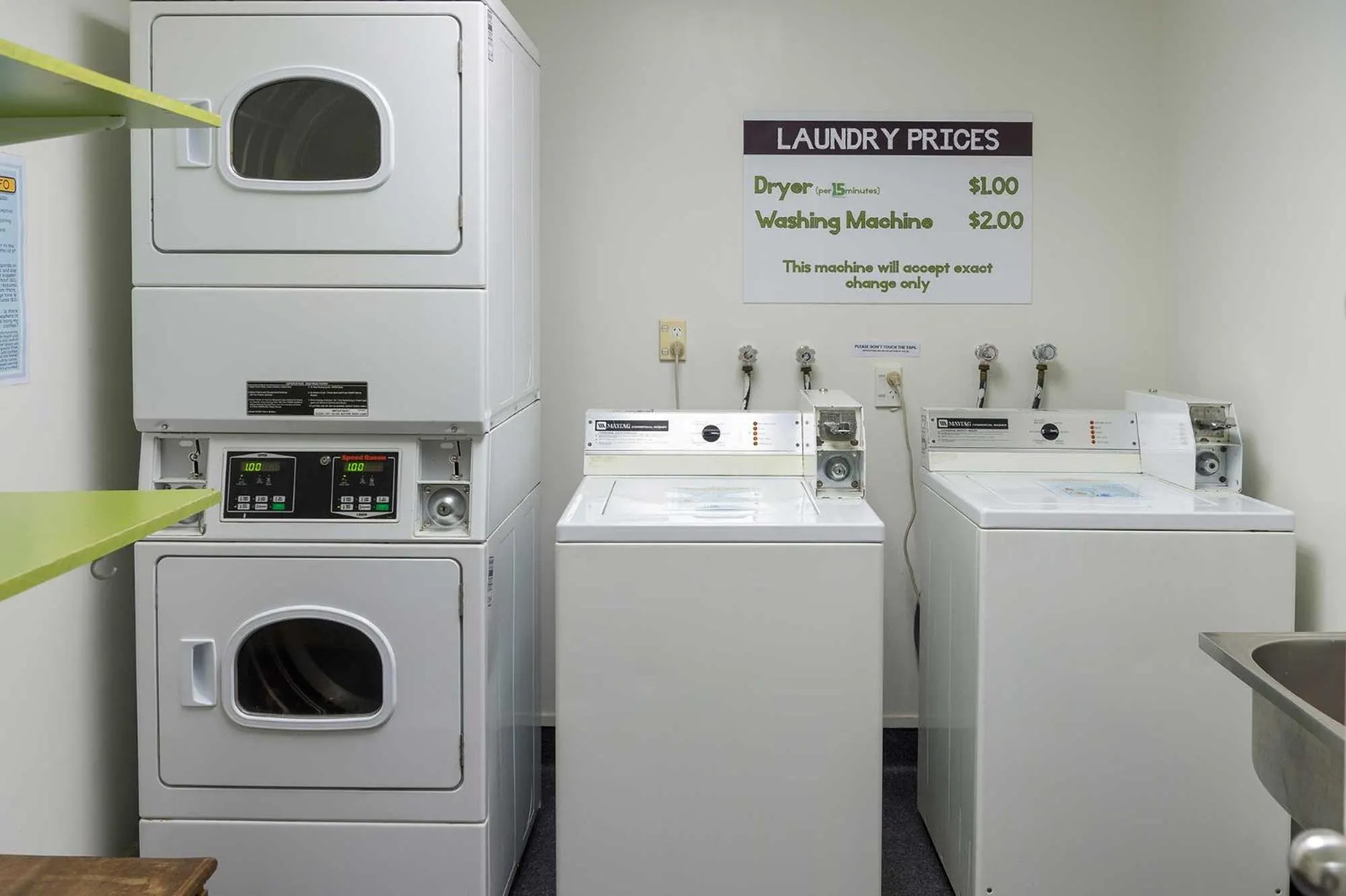 laundry in Trek Global Backpackers