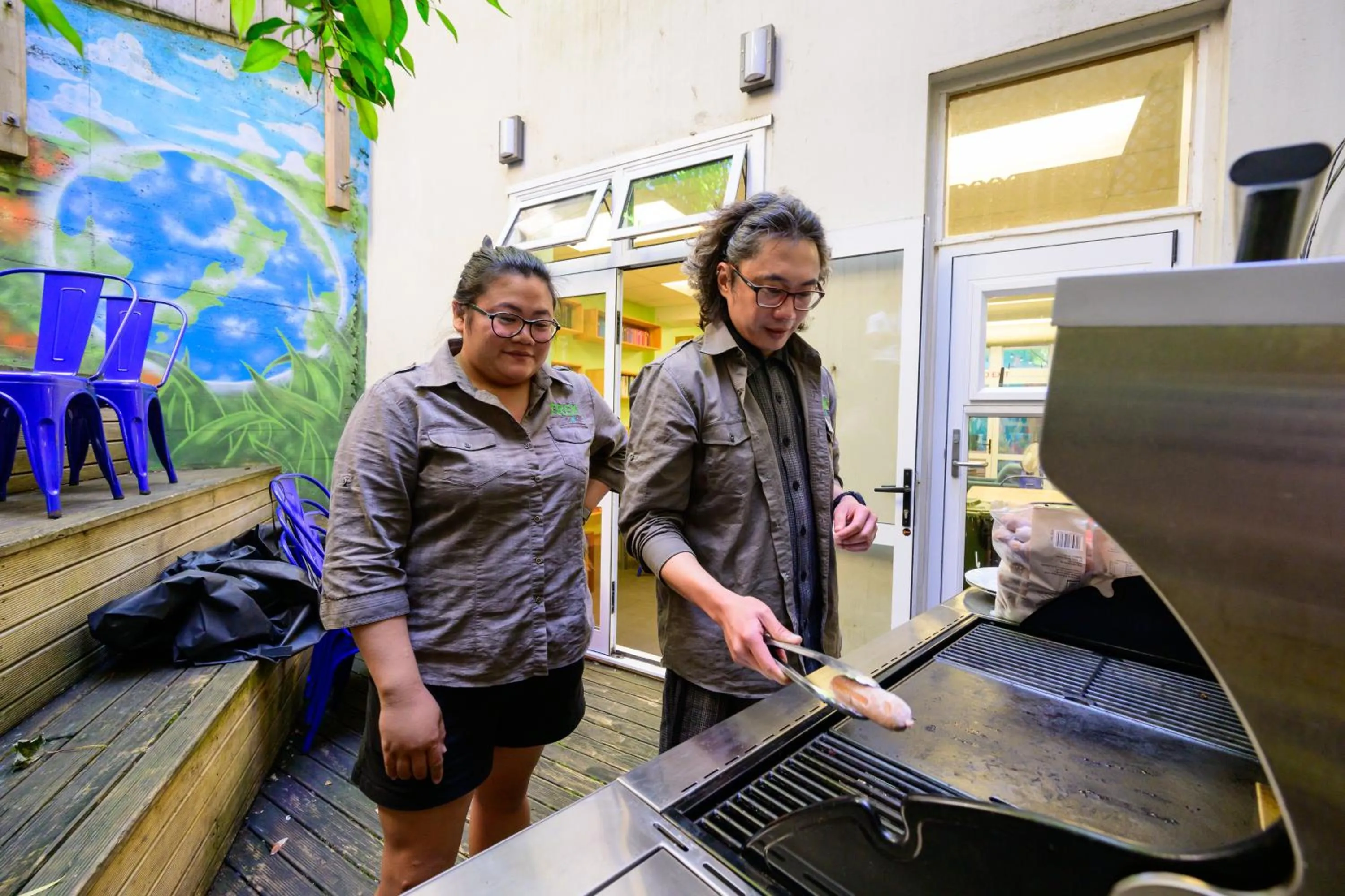 People in Trek Global Backpackers