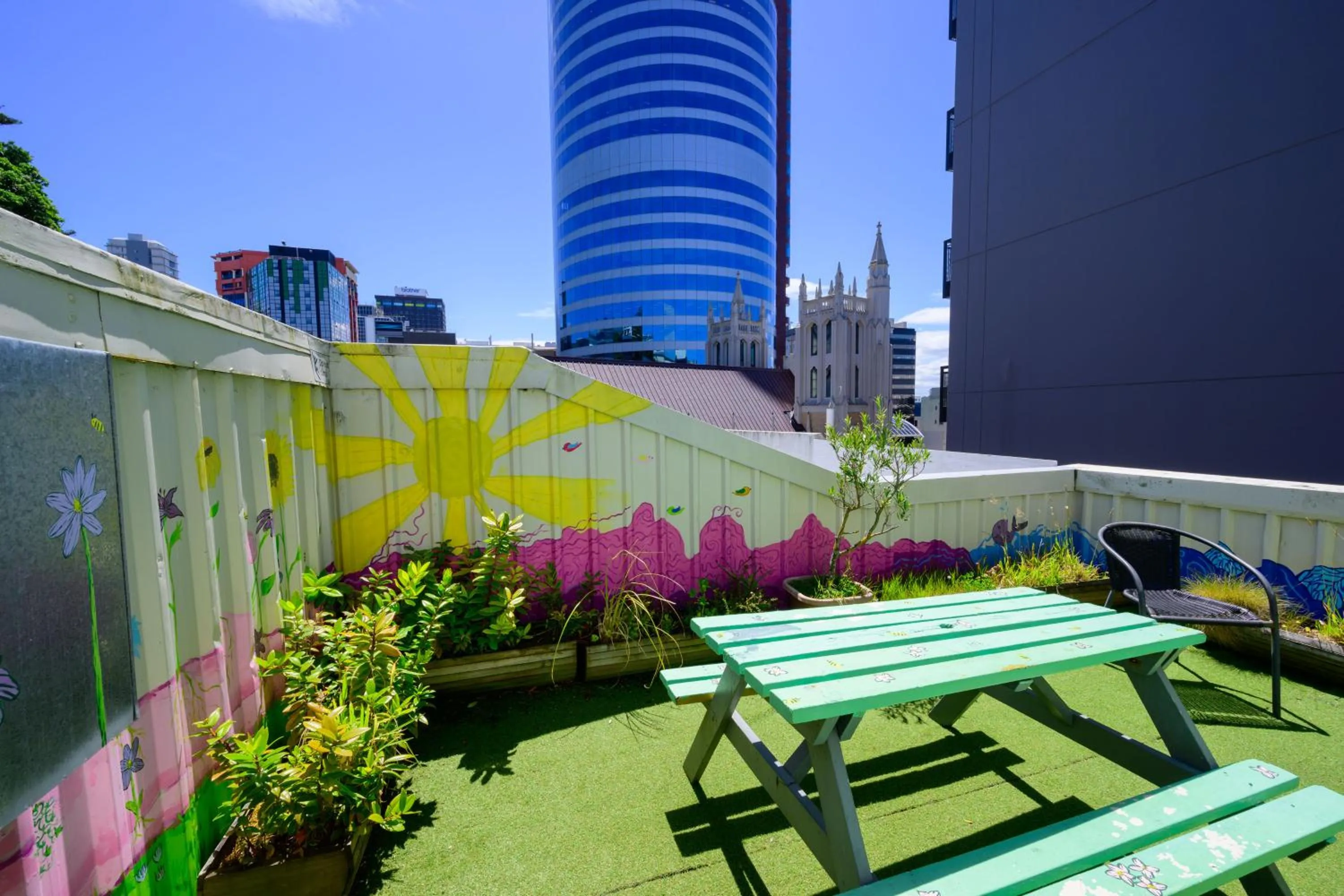 Property building in Trek Global Backpackers