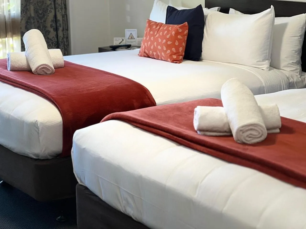 Bed in The Harvest Hotel