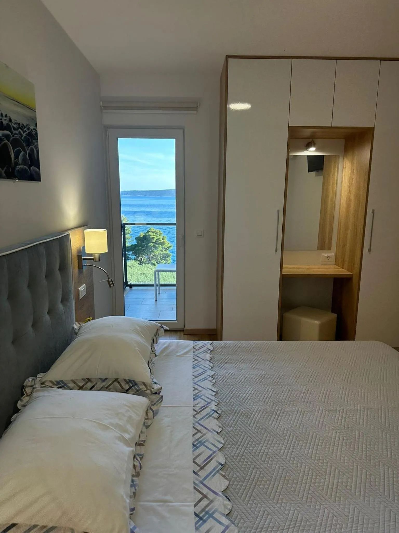Bed in Apartment Ante