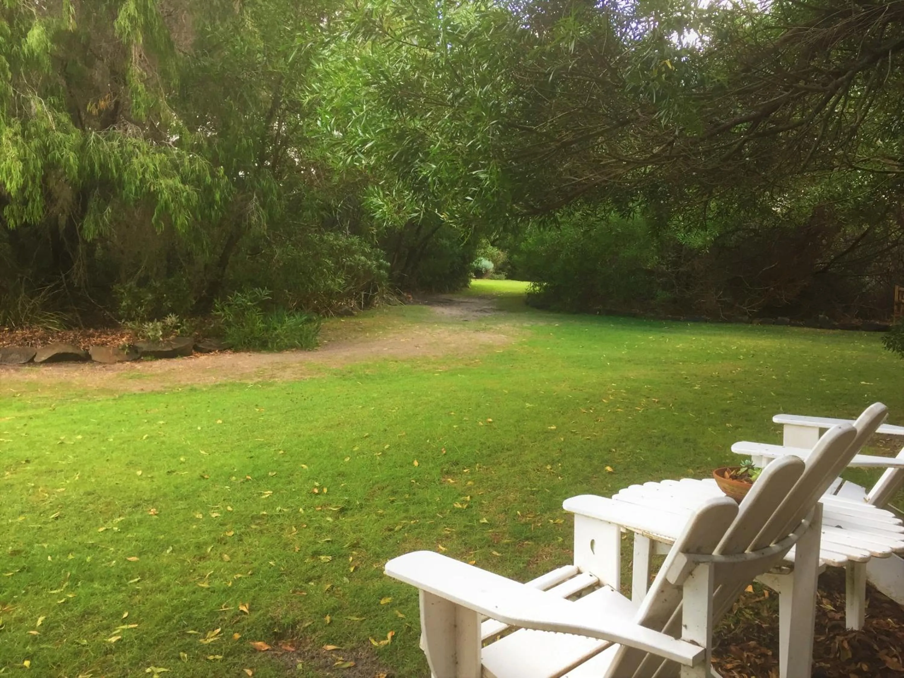 Garden in Sandpiper Ocean Cottages