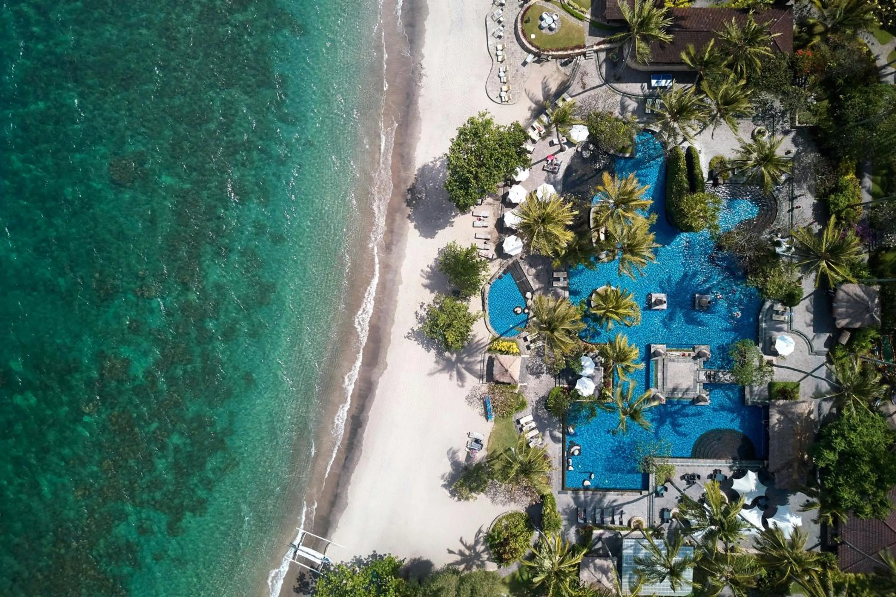 Swimming pool in Sheraton Senggigi Beach Resort