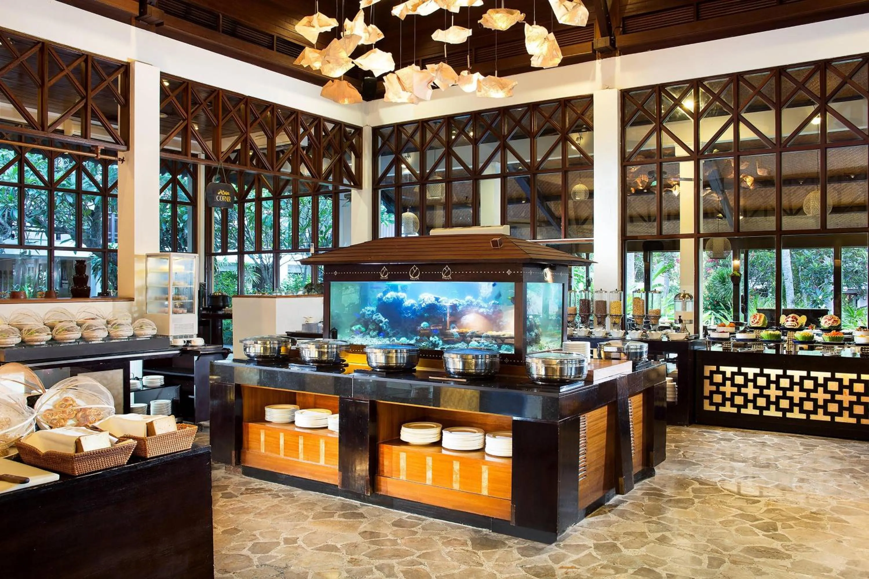 Breakfast in Sheraton Senggigi Beach Resort