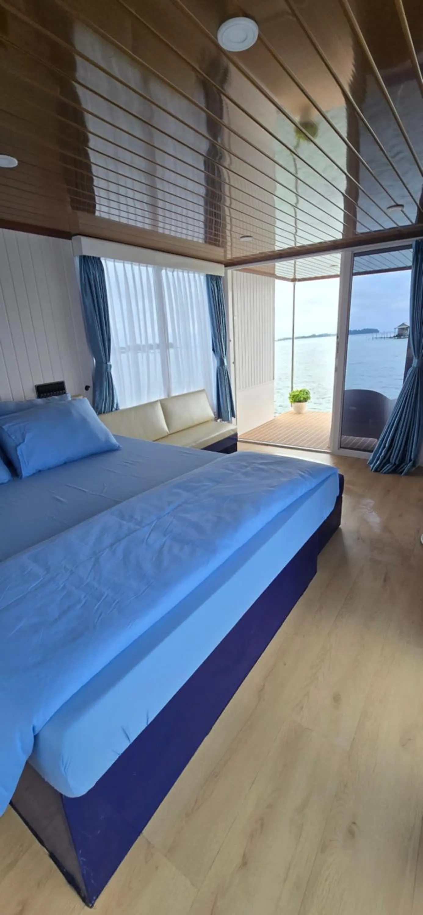 Bed in Omah Alchy Cottages