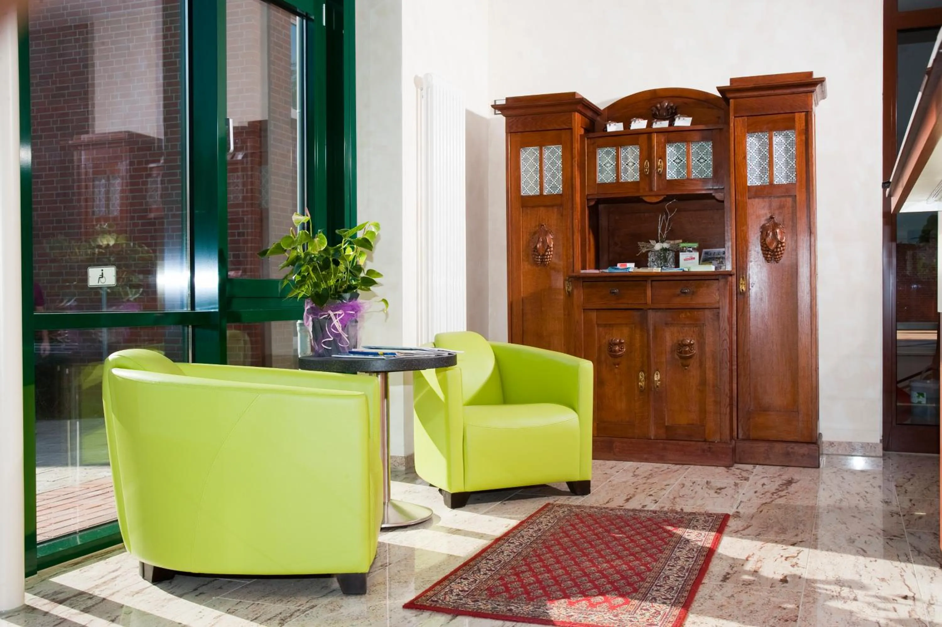 Seating area in Hotel Greive