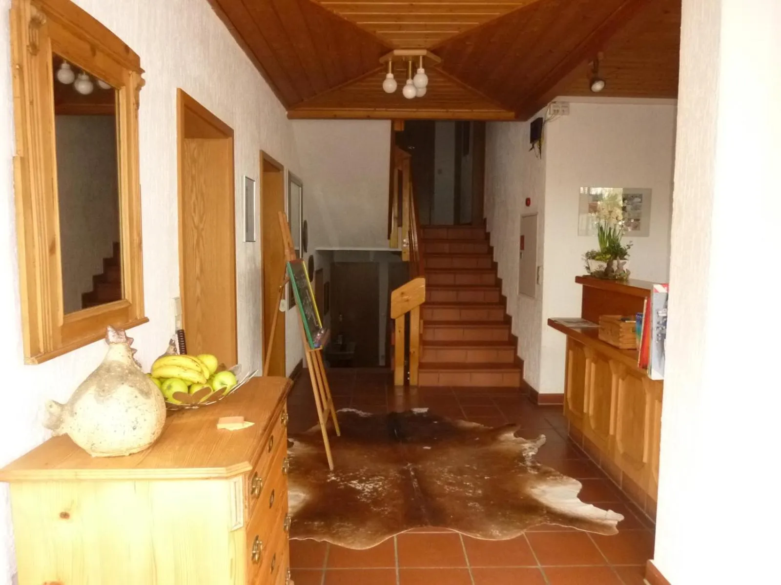 Lobby or reception in Hotel Glück