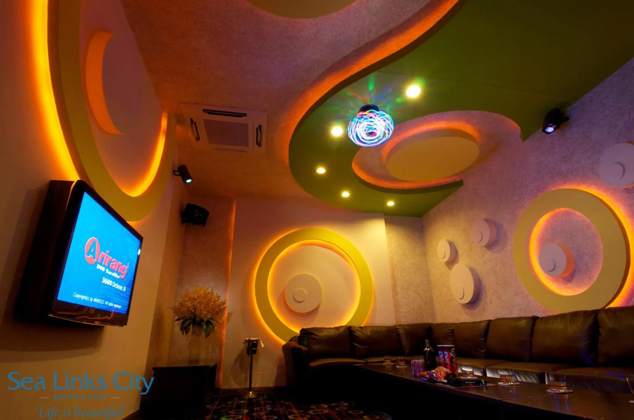 Karaoke in Sea Links Beach Villa