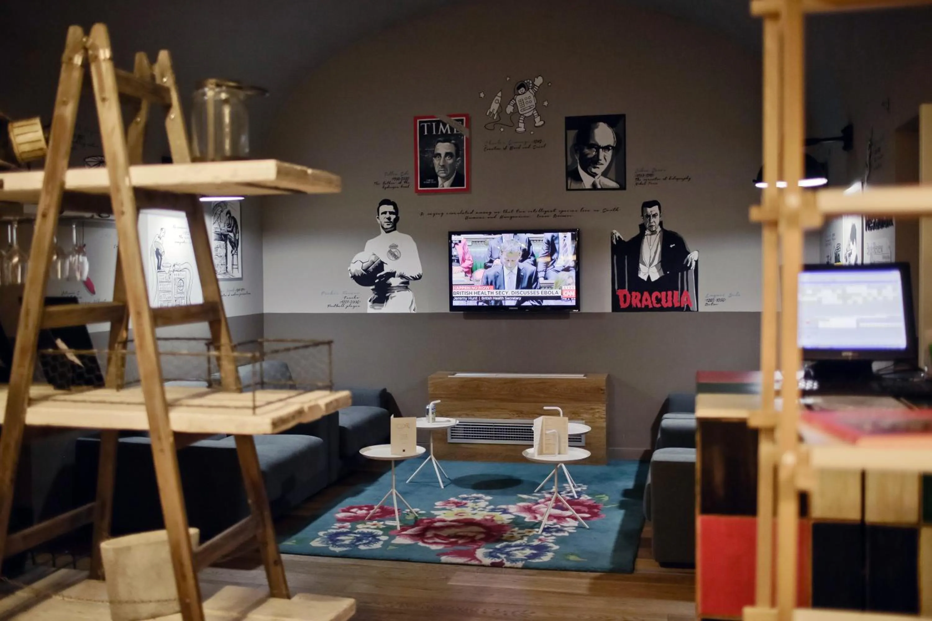 Lounge or bar in Hotel Zenit Budapest Palace