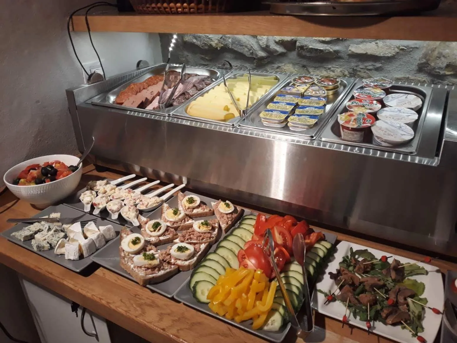 Food and drinks in Jungmann Hotel