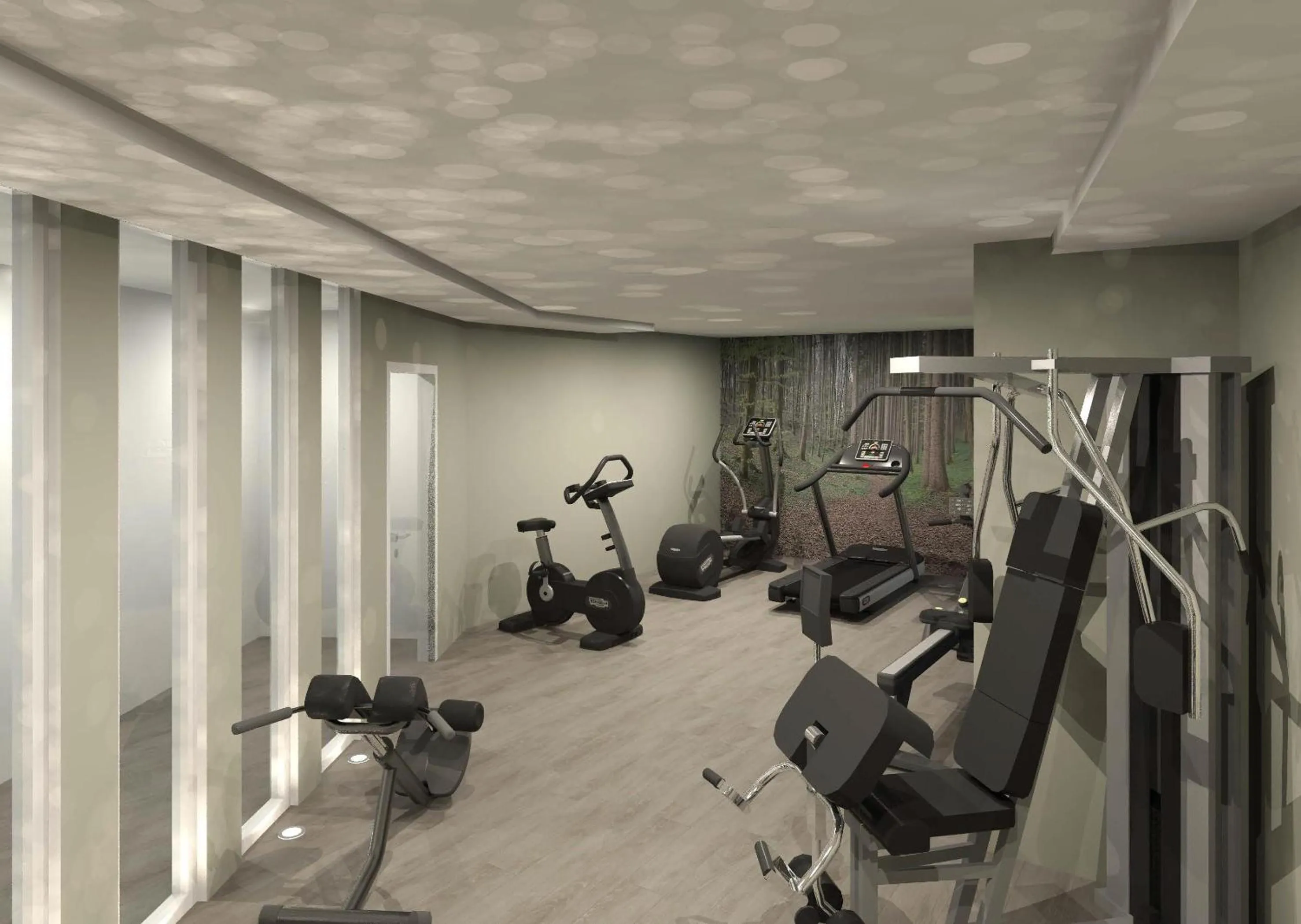 Fitness centre/facilities in Alpinhotel Monte Superior - Silvretta Card Premium Betrieb