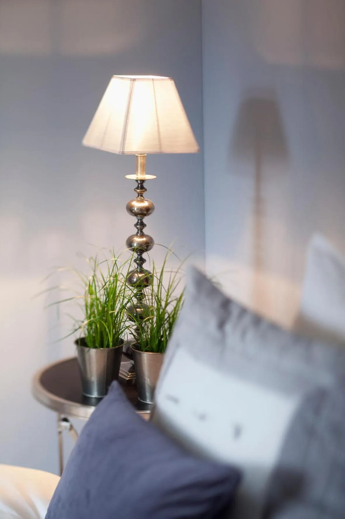 Decorative detail, Bed in Château de la Marine