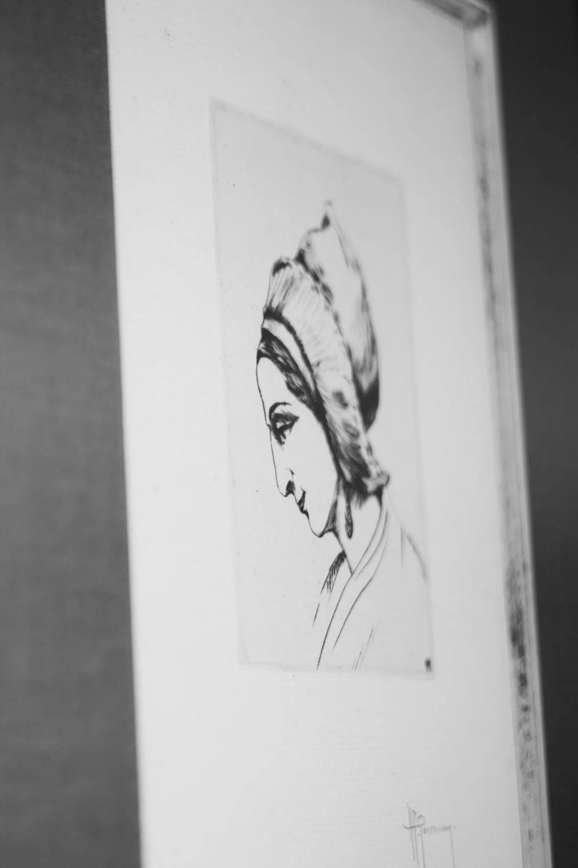 Decorative detail in Château de la Marine