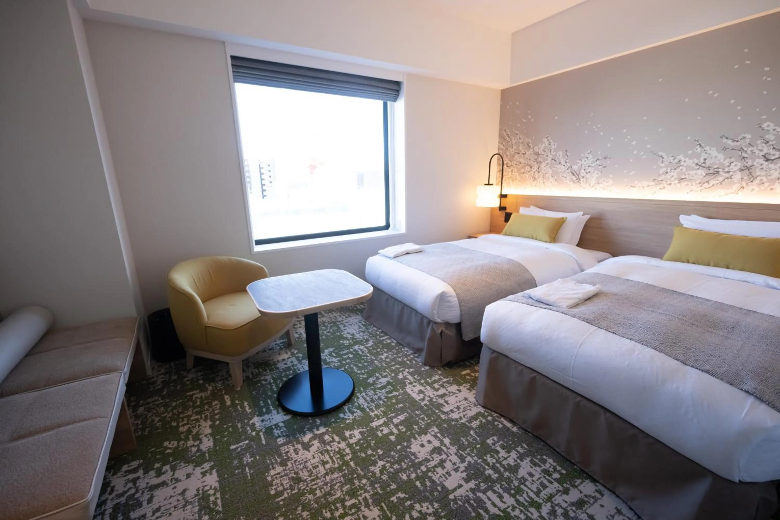 Bed in Hotel Terrace the Garden Mito