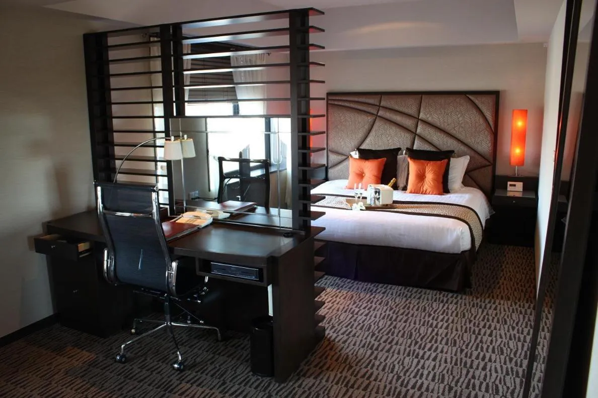 Bed in Hotel Terrace the Garden Mito